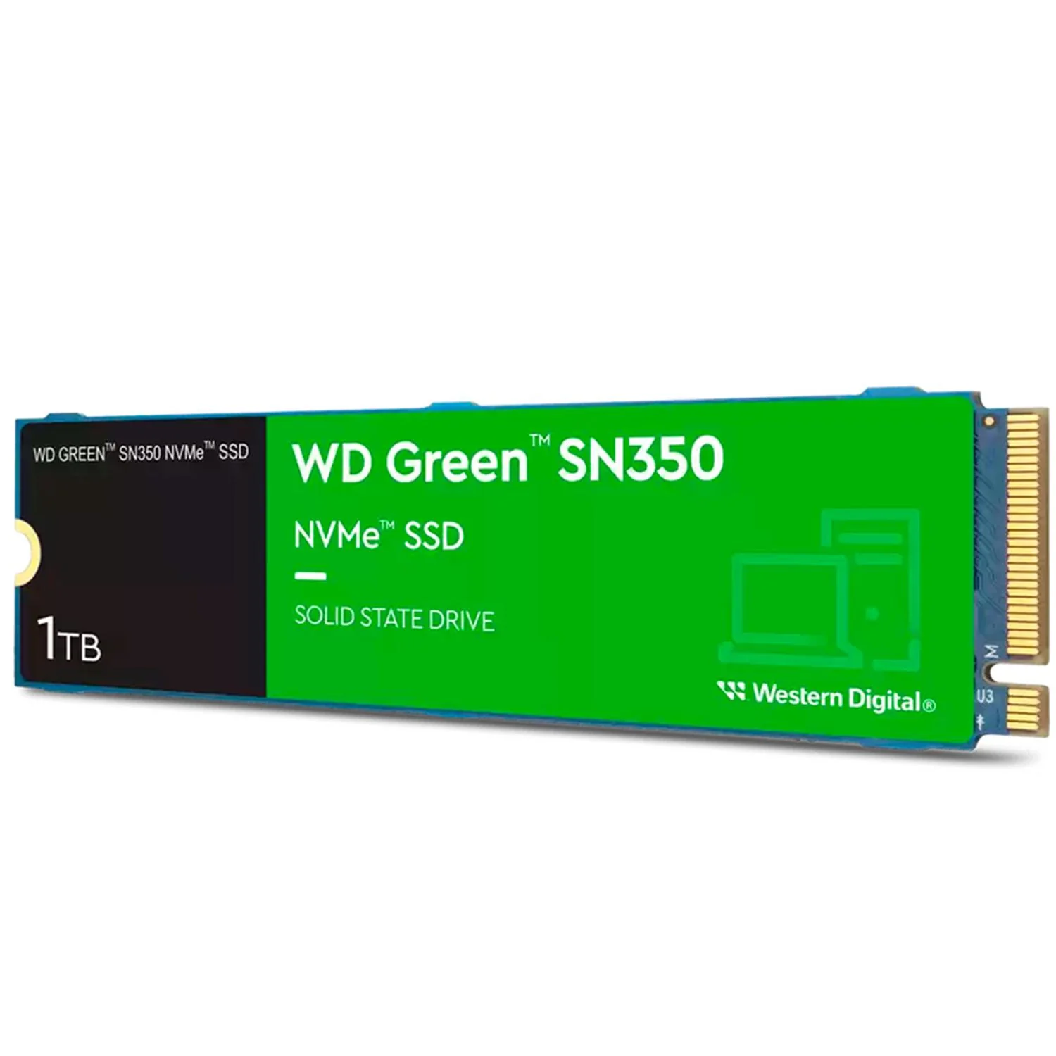 Unidad de Estado Solido SSD M.2 1TB WESTERN DIGITAL SN350 NVMe PCIe 3.0 2400/1850 MB/S WDS100T2G0C-00CDH0 - Image 3