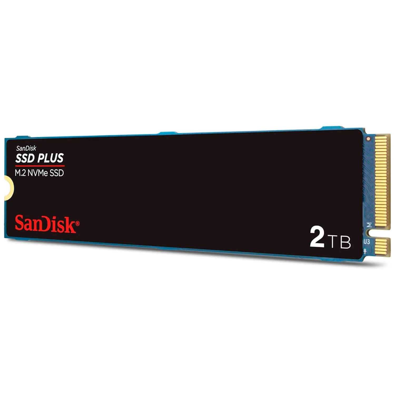 Unidad de Estado Solido SSD M.2 2TB SANDISK PLUS NVMe PCIe 3.0 3200/3000 MB/s SDSSDA3N-2T00-G26 - Image 2