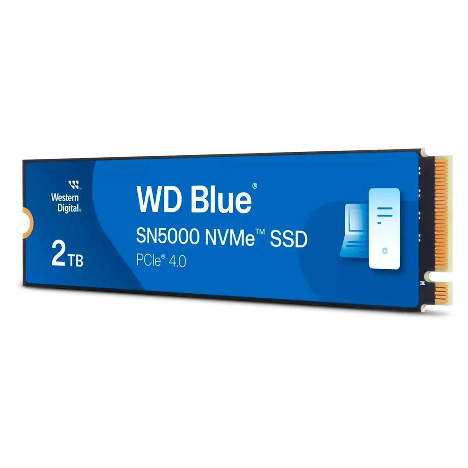 Unidad de Estado Solido SSD M.2 2TB WESTERN DIGITAL BLUE SN500 NVMe PCIe 4.0 5150/4850 MB/s WDS200T4 - Image 2