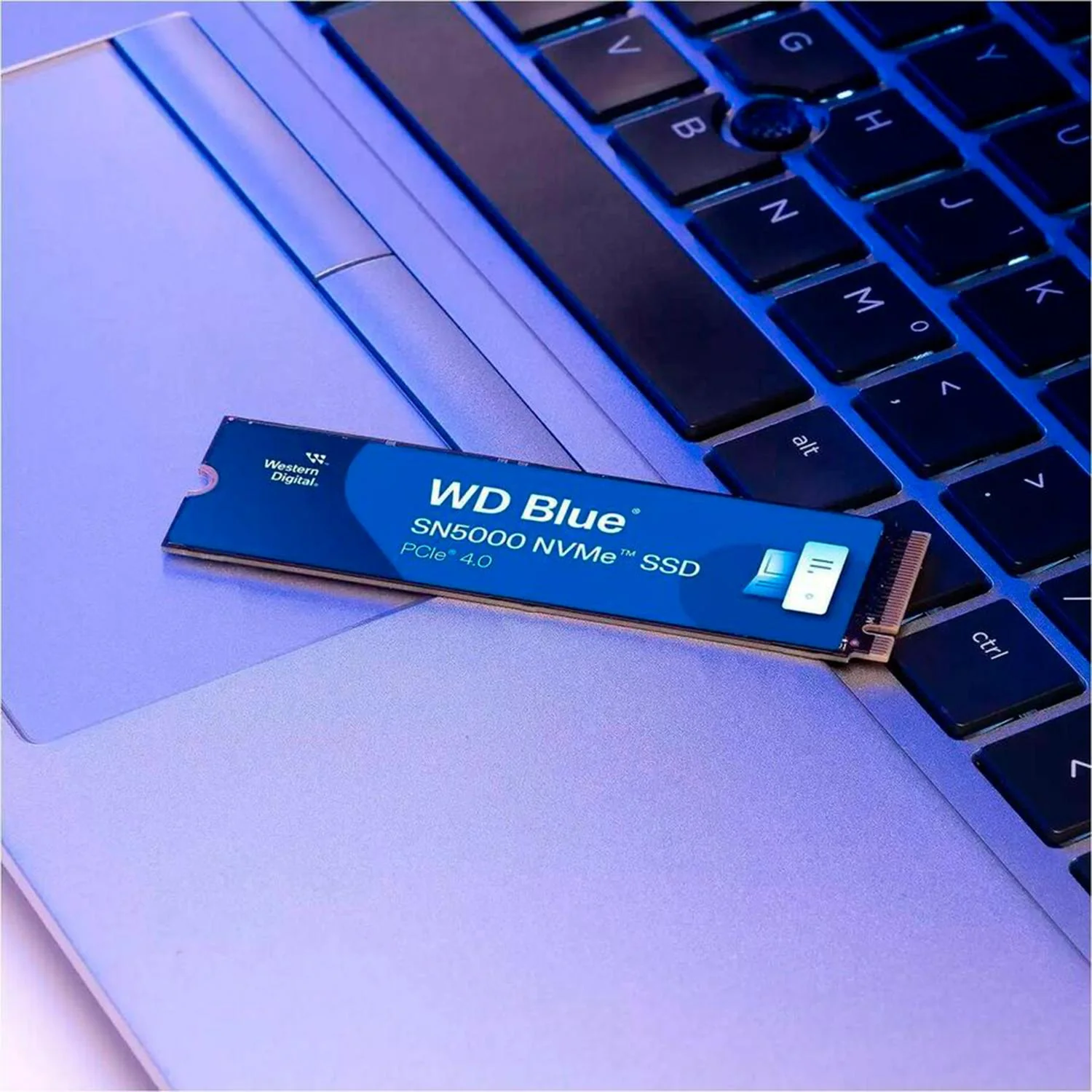 Unidad de Estado Solido SSD M.2 2TB WESTERN DIGITAL BLUE SN500 NVMe PCIe 4.0 5150/4850 MB/s WDS200T4 - Image 4