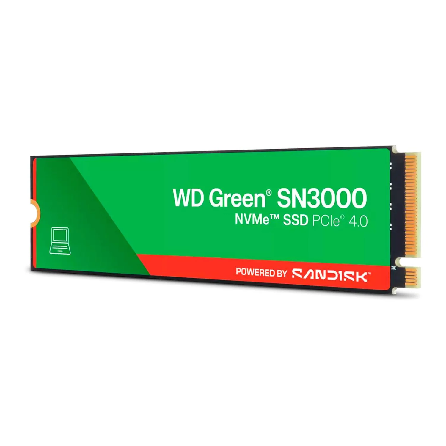 Unidad de Estado Solido SSD M.2 2TB WESTERN DIGITAL GREEN SN3000 NVMe PCIe 4.0 5000/4200 MB/s WDS200 - Image 2