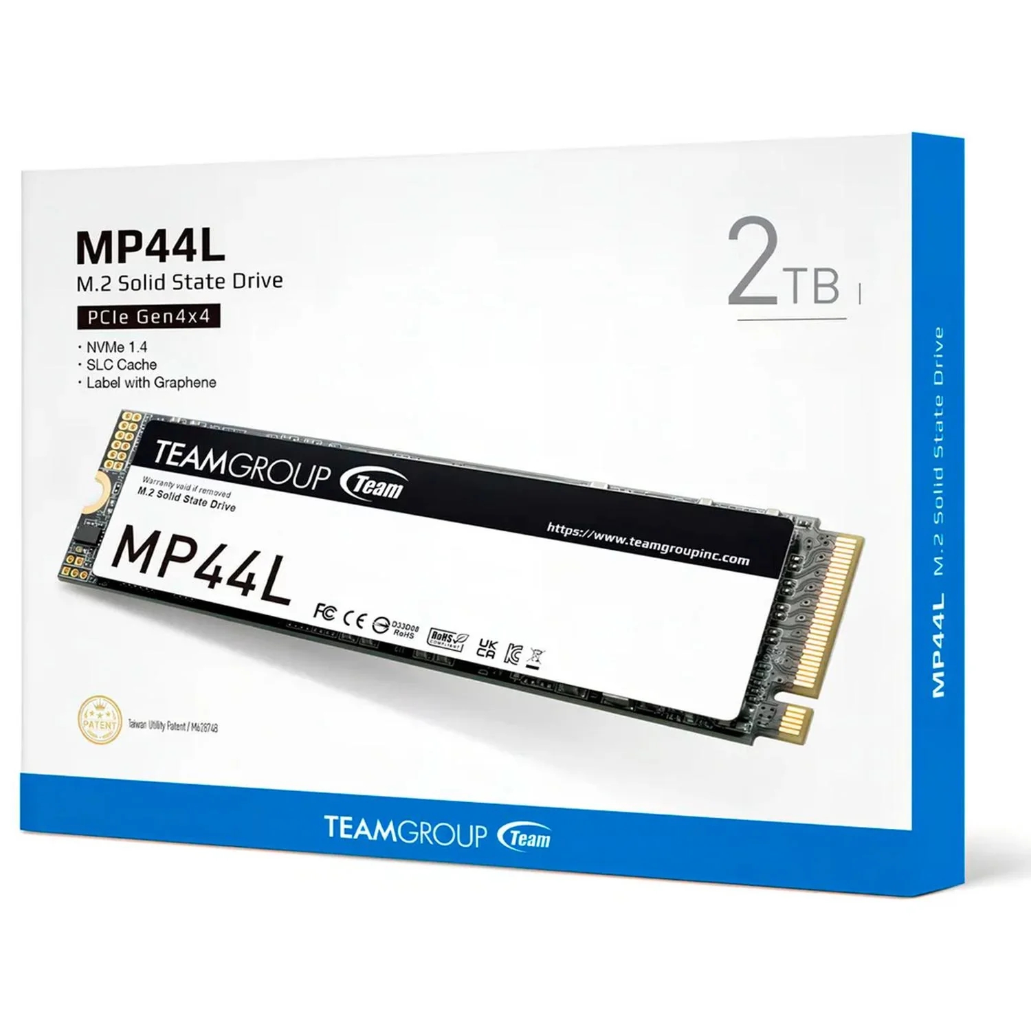 Unidad de Estado Solido SSD M.2 2TB TEAMGROUP MP44L NVMe PCIe 4.0 4800/4400 MB/s TM8FPK002T0C101 - Image 5