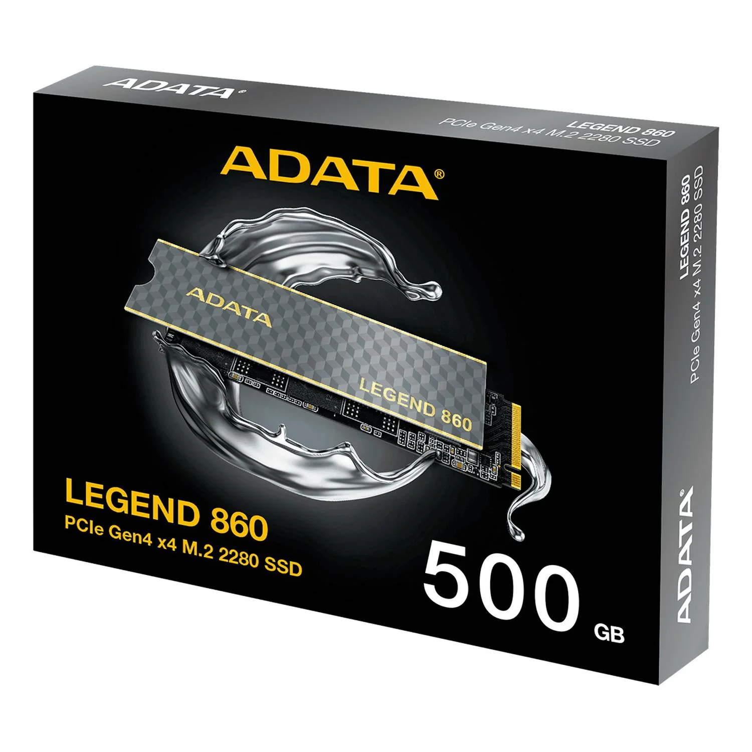 Unidad de Estado Solido SSD M.2 500GB ADATA LEGEND 860 NVMe PCIe 4.0 5000/3000 MB/s SLEG-860-500GCS - Image 6