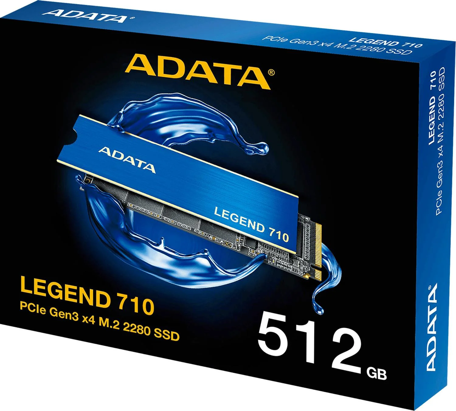 Unidad de Estado Solido SSD M.2 512GB ADATA Legend 710 NVMe PCIe 3.0 2400/1600 MB/s ALEG-710-512GCS - Image 6