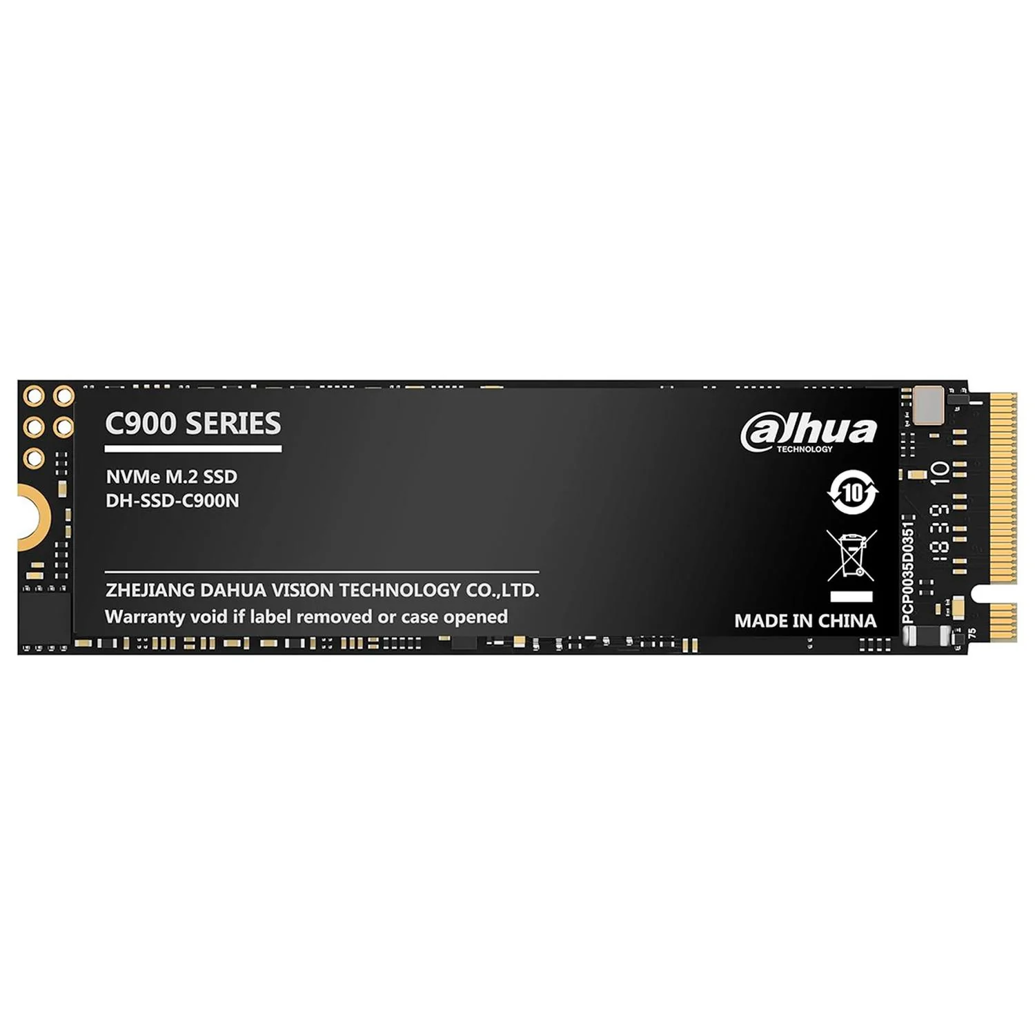 Unidad de Estado Solido SSD M.2 512GB DAHUA C900 NVMe PCIe 3.0 2000/1500 MB/s DHI-SSD-C900N512G