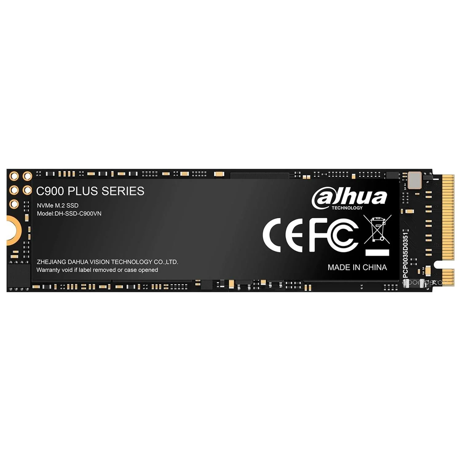 Unidad de Estado Solido SSD M.2 512GB DAHUA C900 PLUS NVMe PCIe 3.0 3300/2700 MB/s DHI-SSD-C900VN512