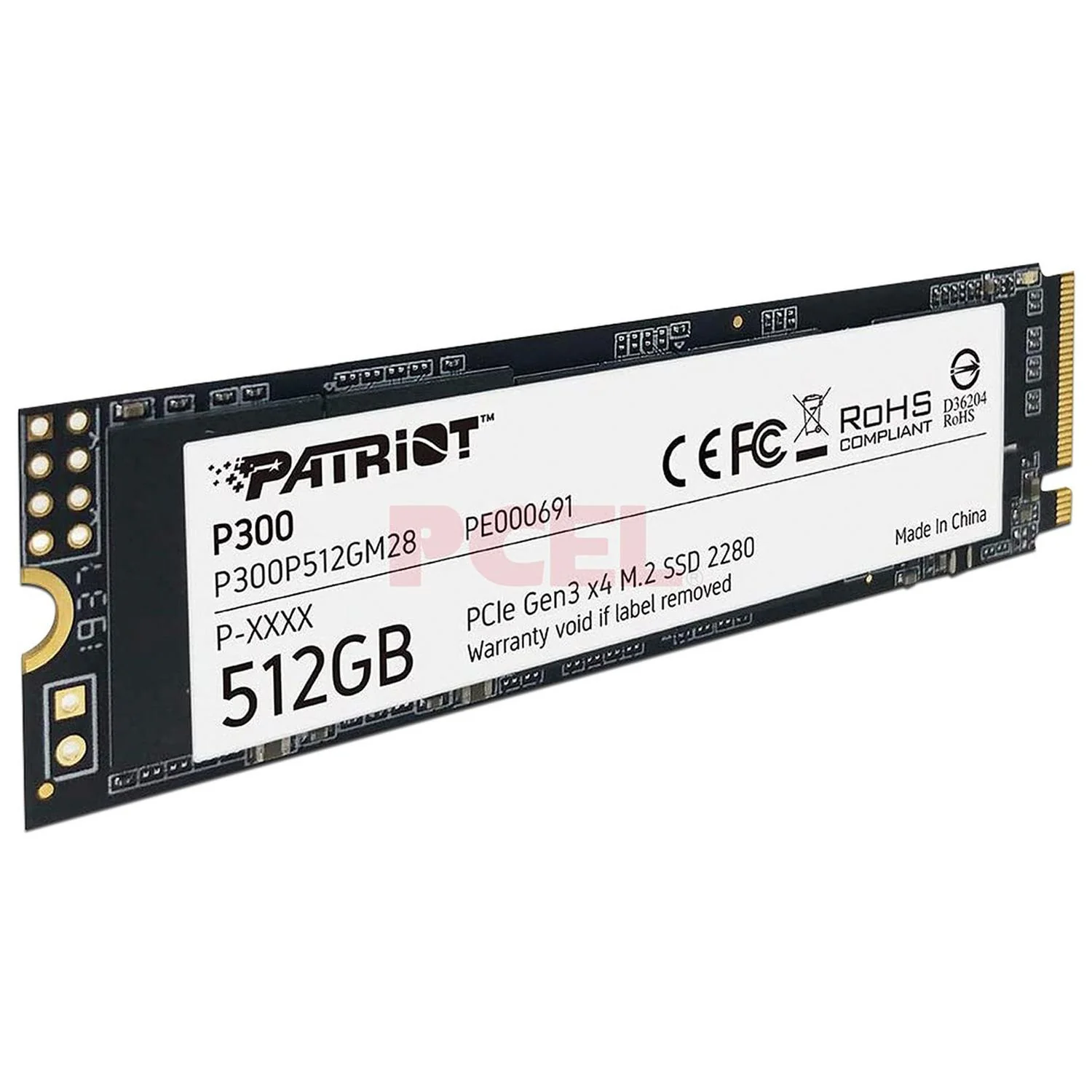 Unidad de Estado Solido SSD M.2 512GB PATRIOT P300 NVMe PCIe 3.0 1700/1100MB/s P3000512GM28 - Image 3