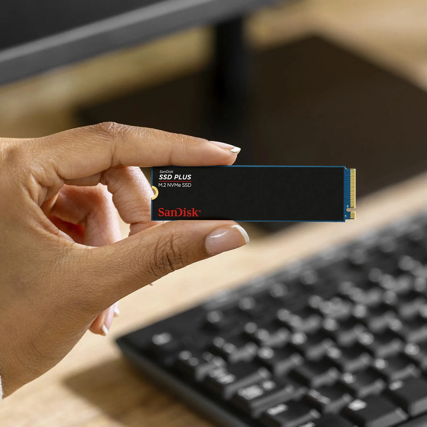 Unidad de Estado Solido SSD PLUS M.2 1TB SANDISK SSD PLUS NVMe PCIe 3.0 3200/2500 MB/S SDSSDA3N-1T00-G26 - Image 4