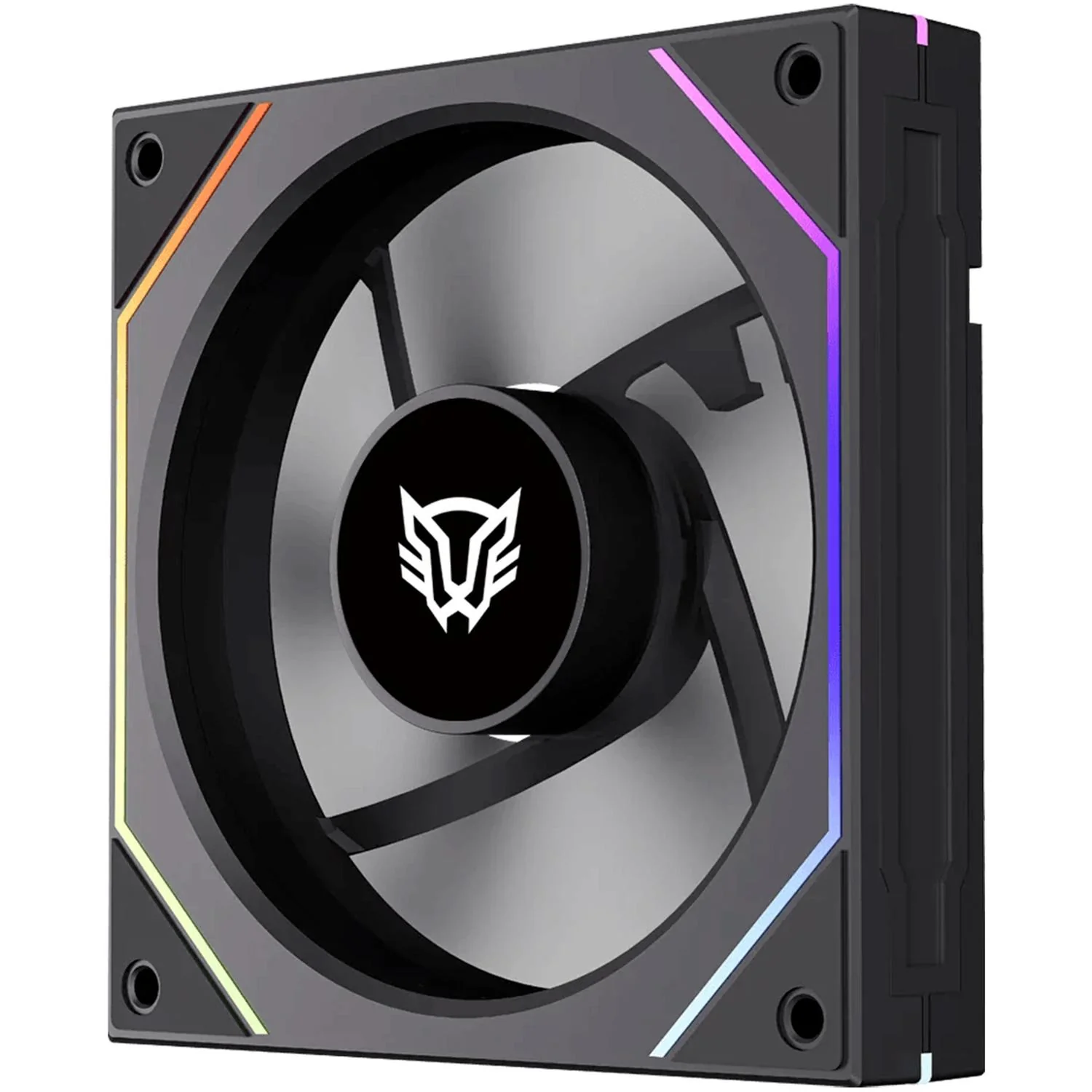 Ventilador Gamer BALAM RUSH EOLOX LINK EXL95R 120mm ARGB Diseño Cuadrado PWM 4 Pin 1800RPM Negro BR-942362 - Image 6