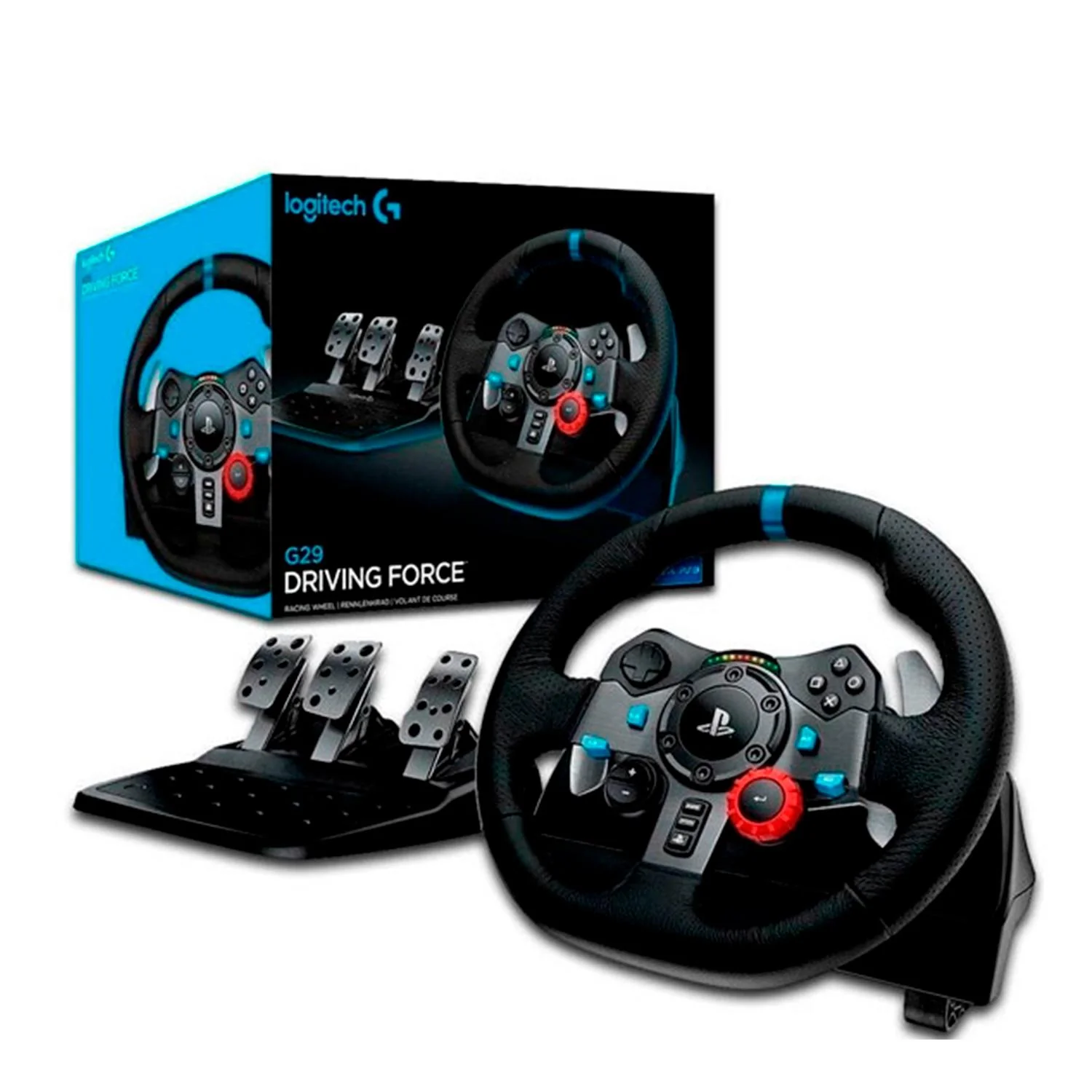 Volante LOGITECH G29 Driving Force PS5 PS4 PS3 PC 941-000111 - Image 4
