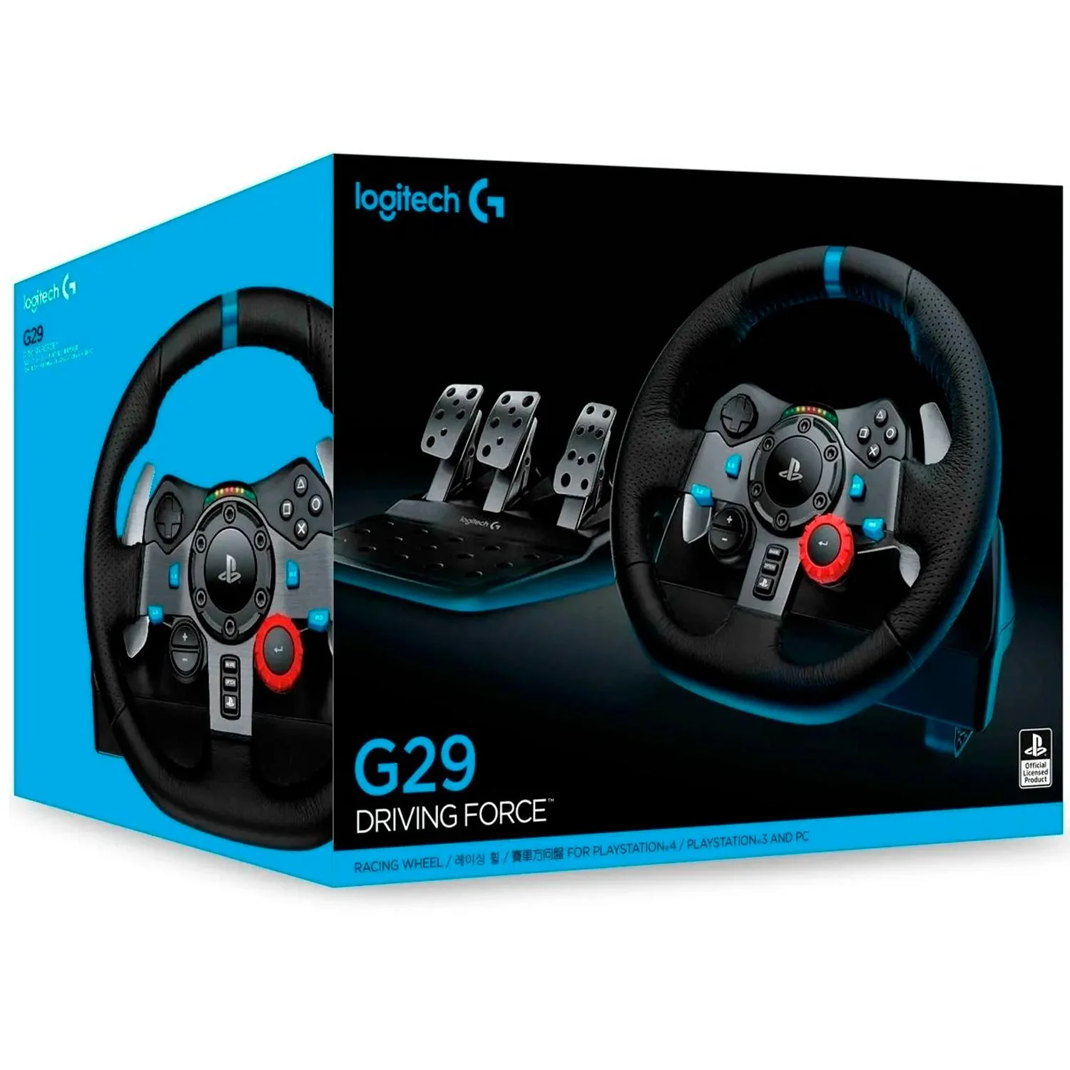 Volante LOGITECH G29 Driving Force PS5 PS4 PS3 PC 941-000111 - Image 6