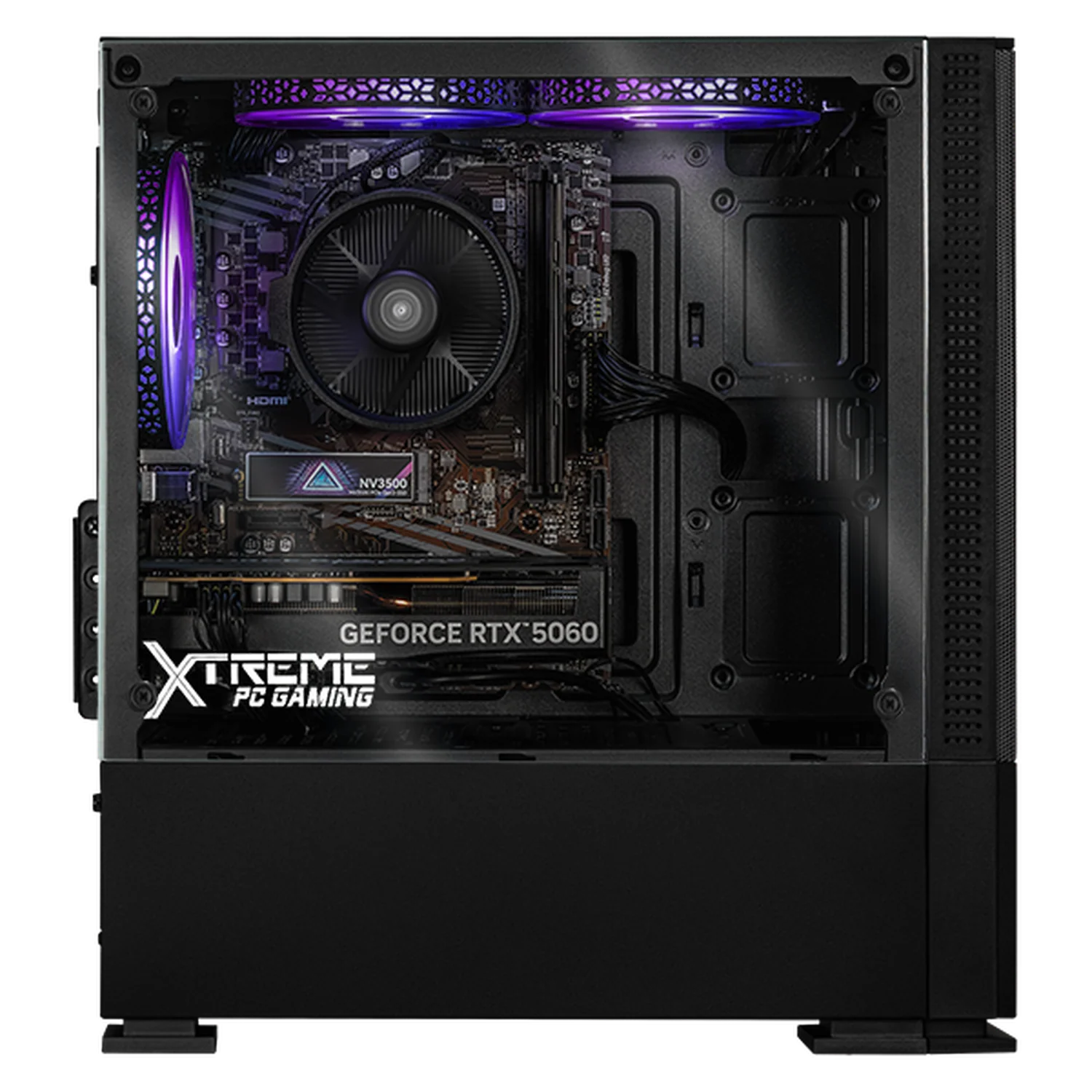 PC Gamer IA Xtreme PC Gaming NVIDIA GeForce RTX 5060 AMD Ryzen 5 3600 16GB SSD 1TB WIFI Productividad Versátil Acelerada con IA Black - Image 2