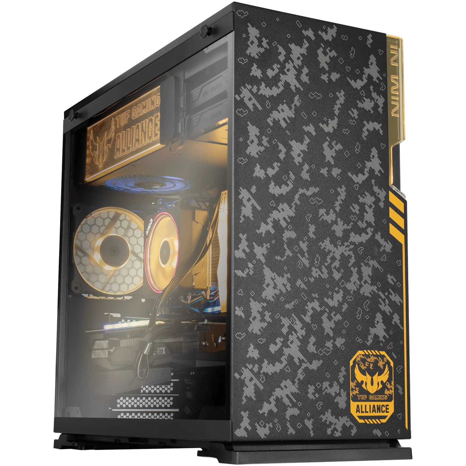 PC Gamer Xtreme PC Gaming NVIDIA GeForce RTX 5060 Ti 16GB AMD Ryzen 7 9700X 16GB DDR5 SSD 1TB Black gaming 1080p, estudios y multitarea