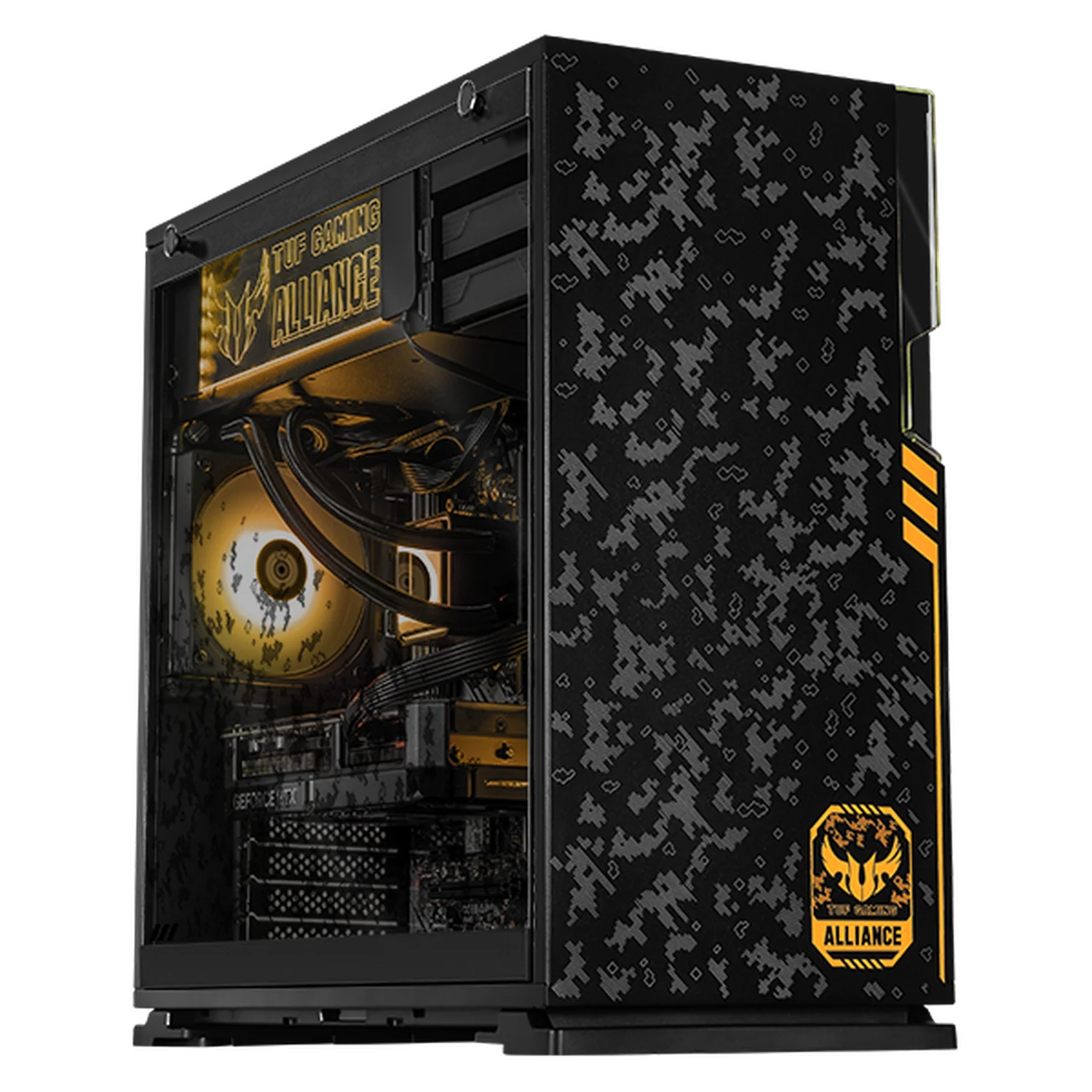PC Gamer IA Xtreme PC Gaming TUF NVIDIA GeForce RTX 5070 AMD Ryzen 7 5700X 32GB SSD 1TB Sistema Liquido WIFI Black Alto Desempeño Creativo con IA Integrada