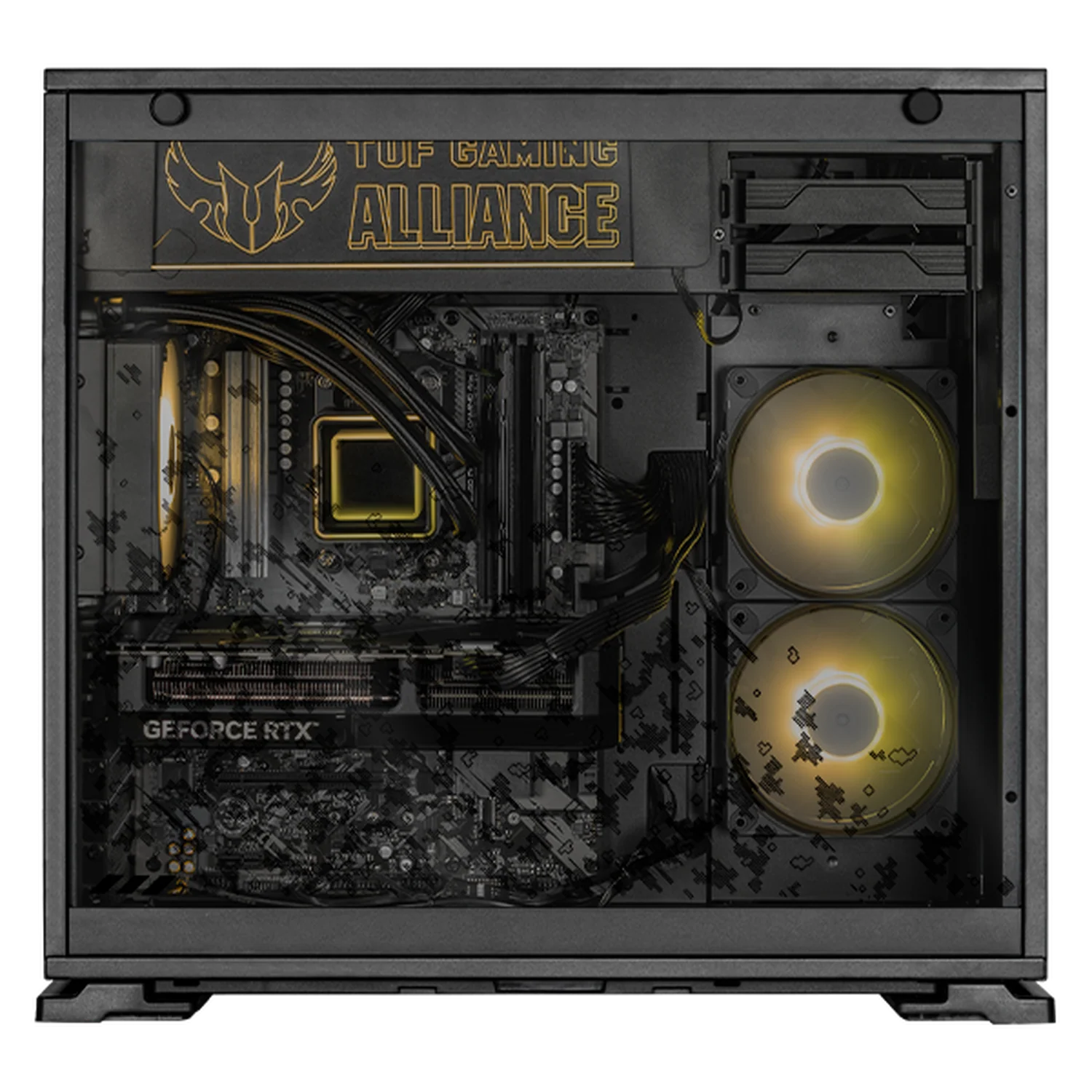 PC Gamer IA Xtreme PC Gaming TUF NVIDIA GeForce RTX 5070 AMD Ryzen 7 5700X 32GB SSD 1TB Sistema Liquido WIFI Black Alto Desempeño Creativo con IA Integrada - Image 2