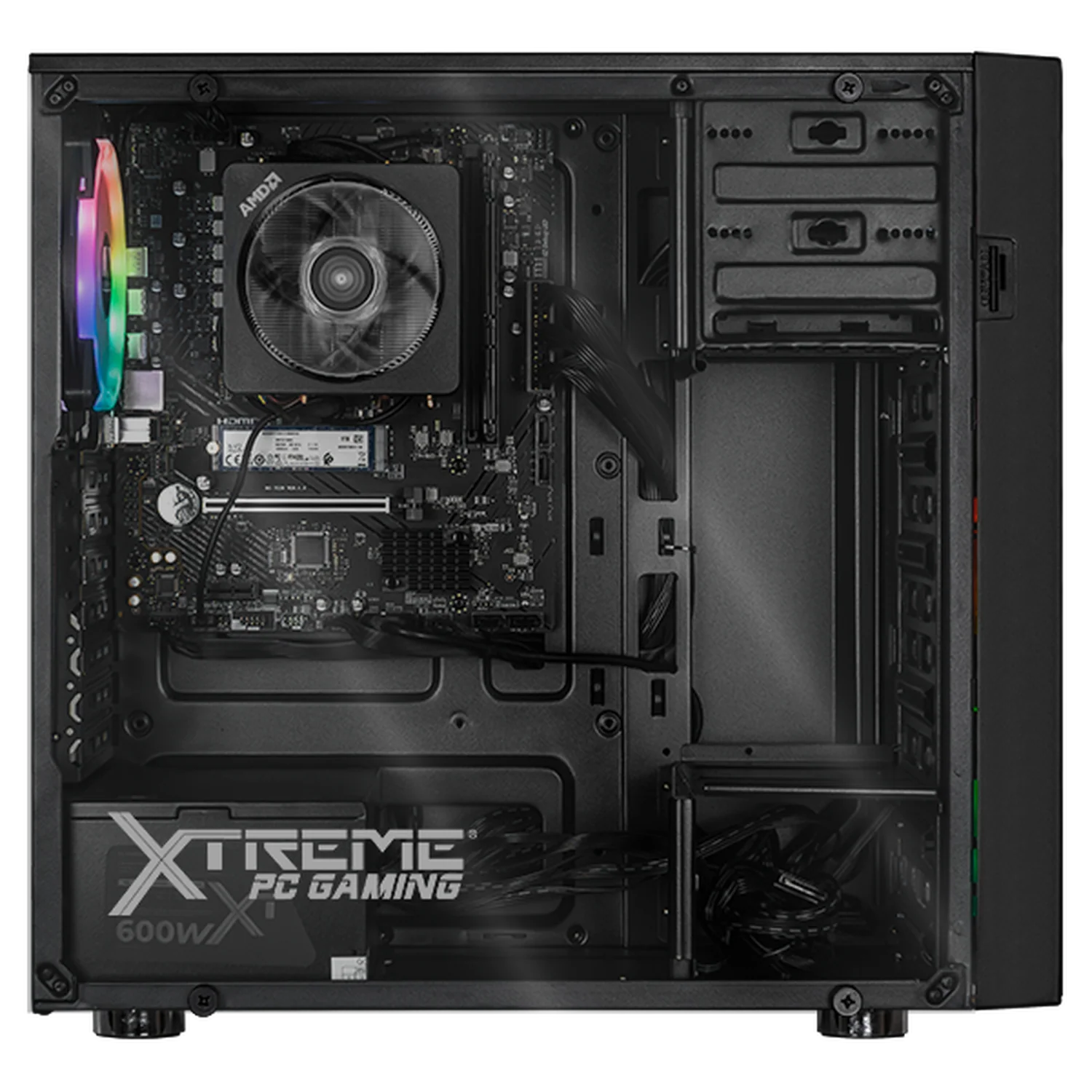 Computadora Escritorio Xtreme PC Gaming AMD Radeon 720M Ryzen 9 7900 16GB DDR5 SSD 1TB WIFI Black rendimiento básico para juegos casuales, trabajo y estudio - Image 2