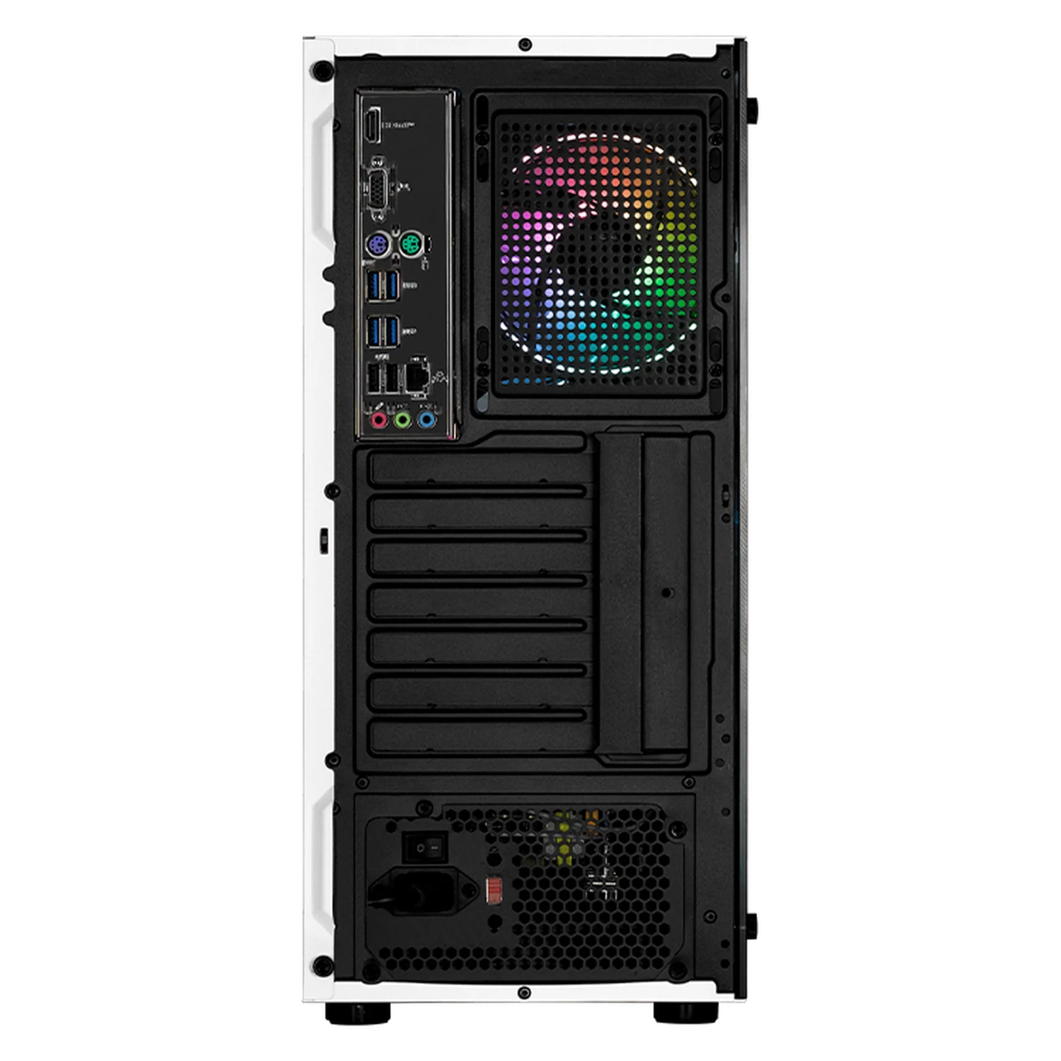 Xtreme PC Gaming AMD Radeon 760M Ryzen 5 8600G 16GB DDR5 SSD 1TB Monitor 27 75Hz WIFI White - Image 3