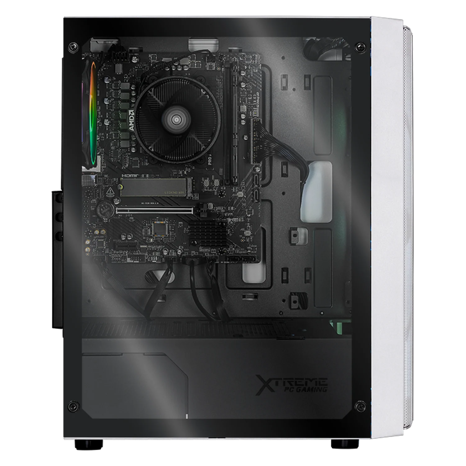 Xtreme PC Gaming AMD Radeon 760M Ryzen 5 8600G 16GB DDR5 SSD 1TB Monitor 27 75Hz WIFI White - Image 4