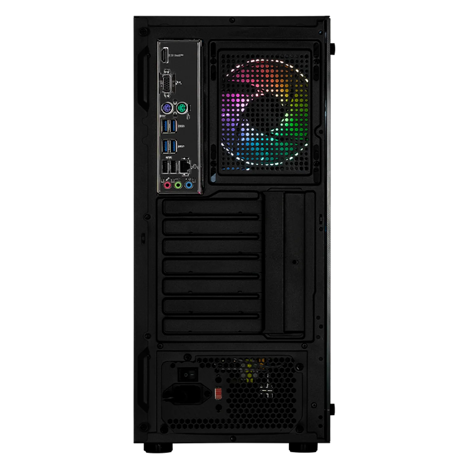 Xtreme PC Gaming AMD Radeon 760M Ryzen 5 8600G 16GB DDR5 SSD 1TB WIFI Black - Image 3