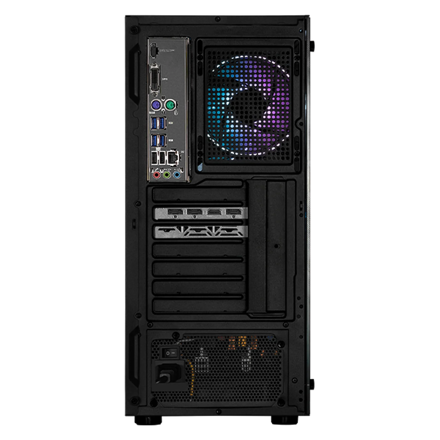 Xtreme PC Gaming AMD Radeon RX 6600 Ryzen 7 5700 32GB SSD 1TB Monitor 27 165Hz WIFI Black - Image 3