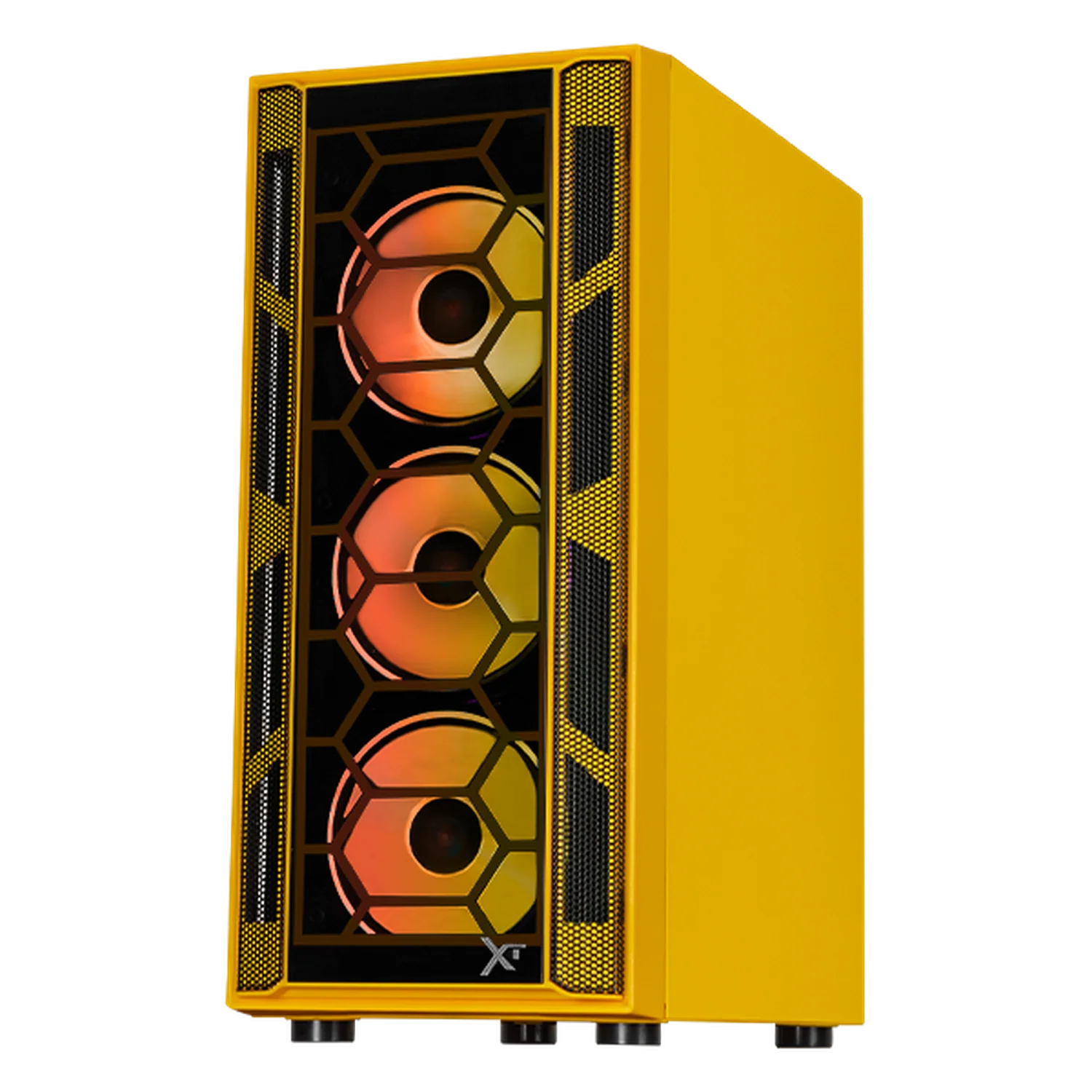 Xtreme PC Gaming AMD Radeon RX 6600 Ryzen 7 5700 32GB SSD 1TB Monitor 27 165Hz WIFI Yellow - Image 2
