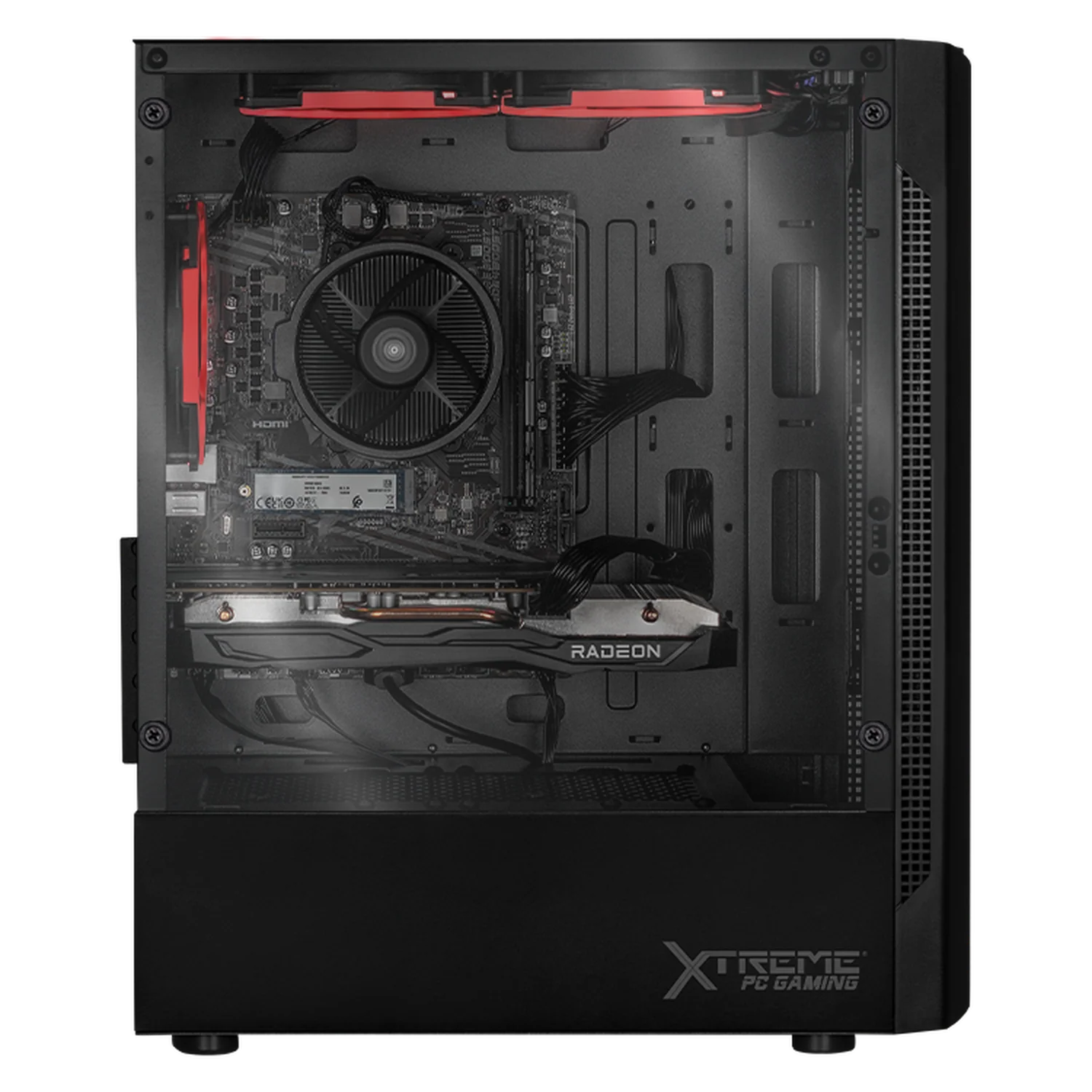Computadora Gamer Completa Xtreme PC Gaming AMD Radeon RX 7600 Ryzen 7 5700 16GB SSD 1TB Monitor 27 180Hz WIFI Spider-Man 2 experiencia de juego fluida en nivel medio - Image 4