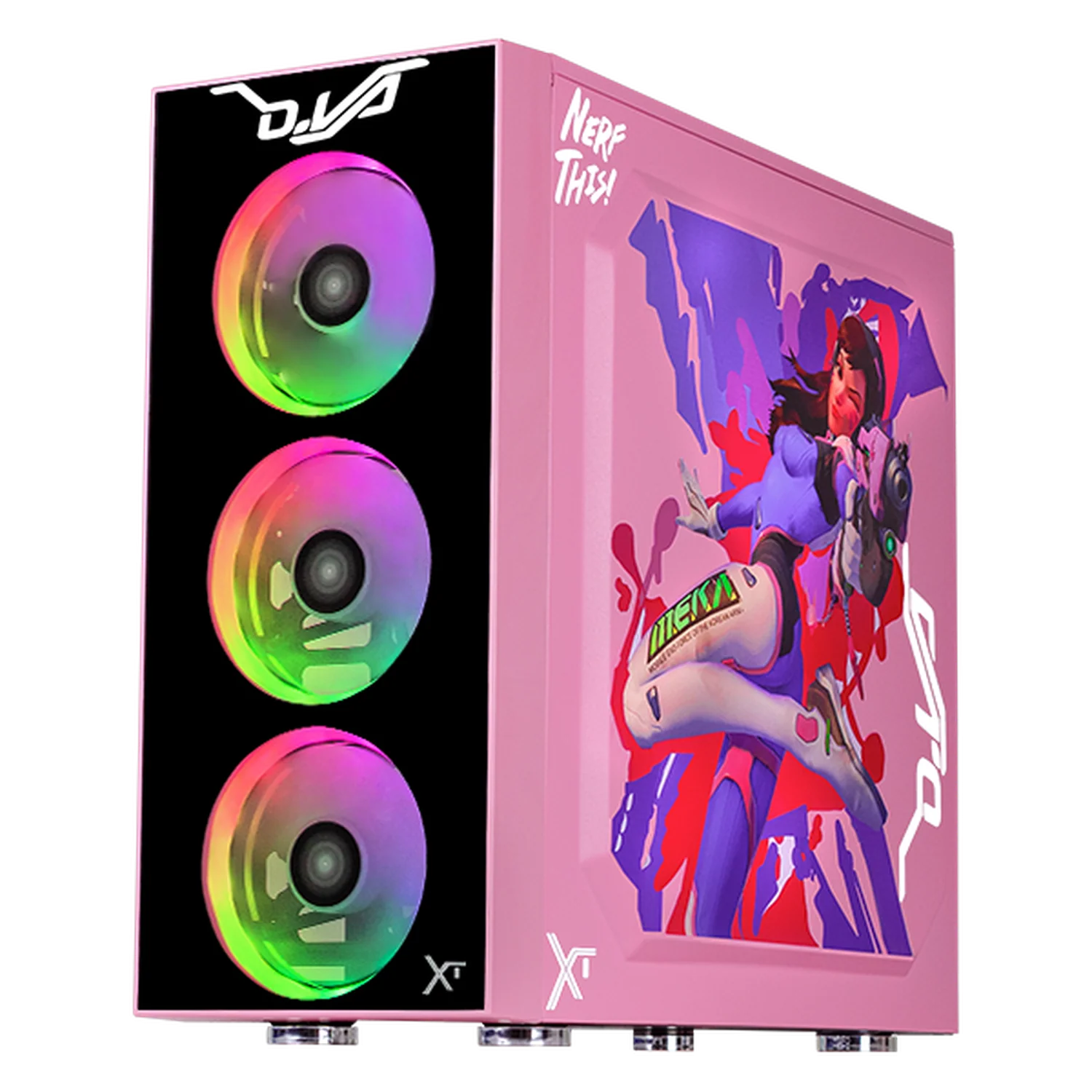 Xtreme PC Gaming AMD Radeon RX 7600 Ryzen 7 5700 32GB SSD 1TB WIFI D.VA Meka - Image 2