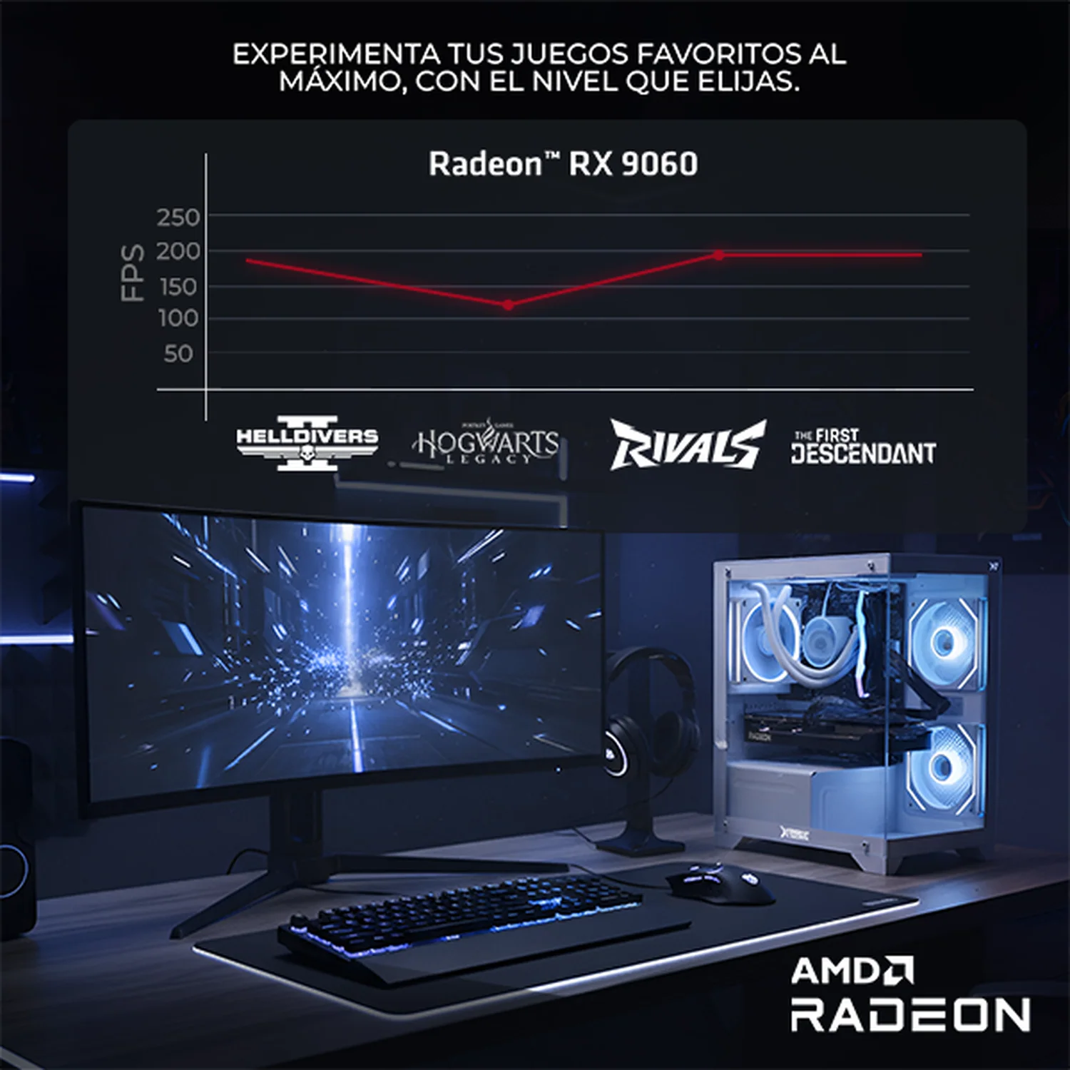 PC Gamer Xtreme PC Gaming AMD Radeon RX 9060 Ryzen 7 5700 16GB SSD 1TB WIFI Scarlet Dragon gaming 1080p, estudios y multitarea - Image 4