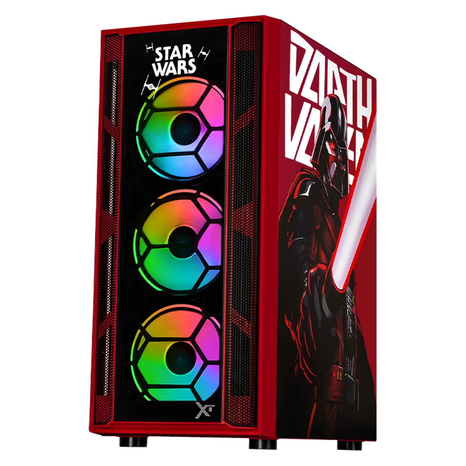 Xtreme PC Gaming AMD Radeon RX 7600 Ryzen 7 5700 32GB SSD 1TB Sistema Liquido WIFI DarthVader - Image 2