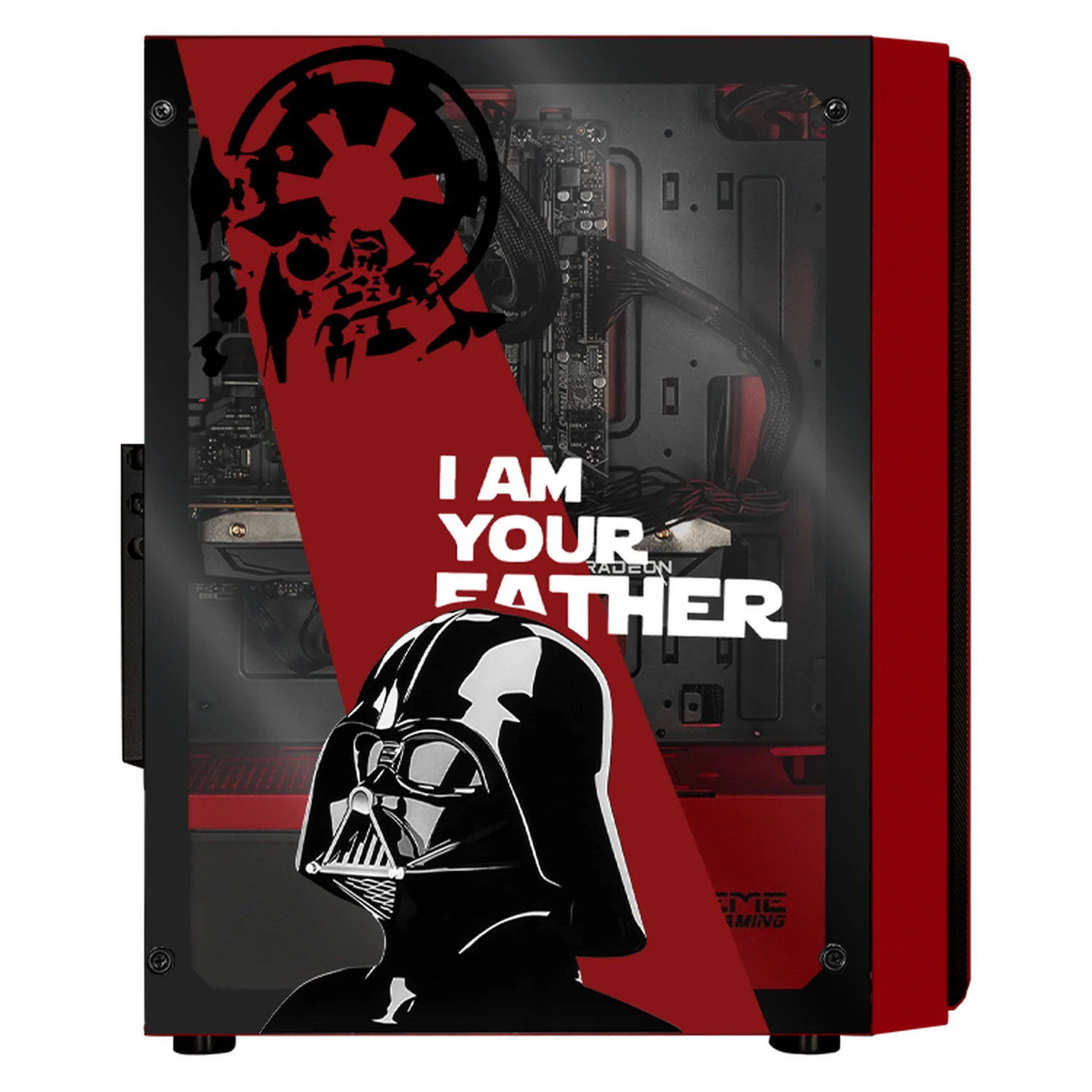 Xtreme PC Gaming AMD Radeon RX 7600 Ryzen 7 5700 32GB SSD 1TB Sistema Liquido WIFI DarthVader - Image 4