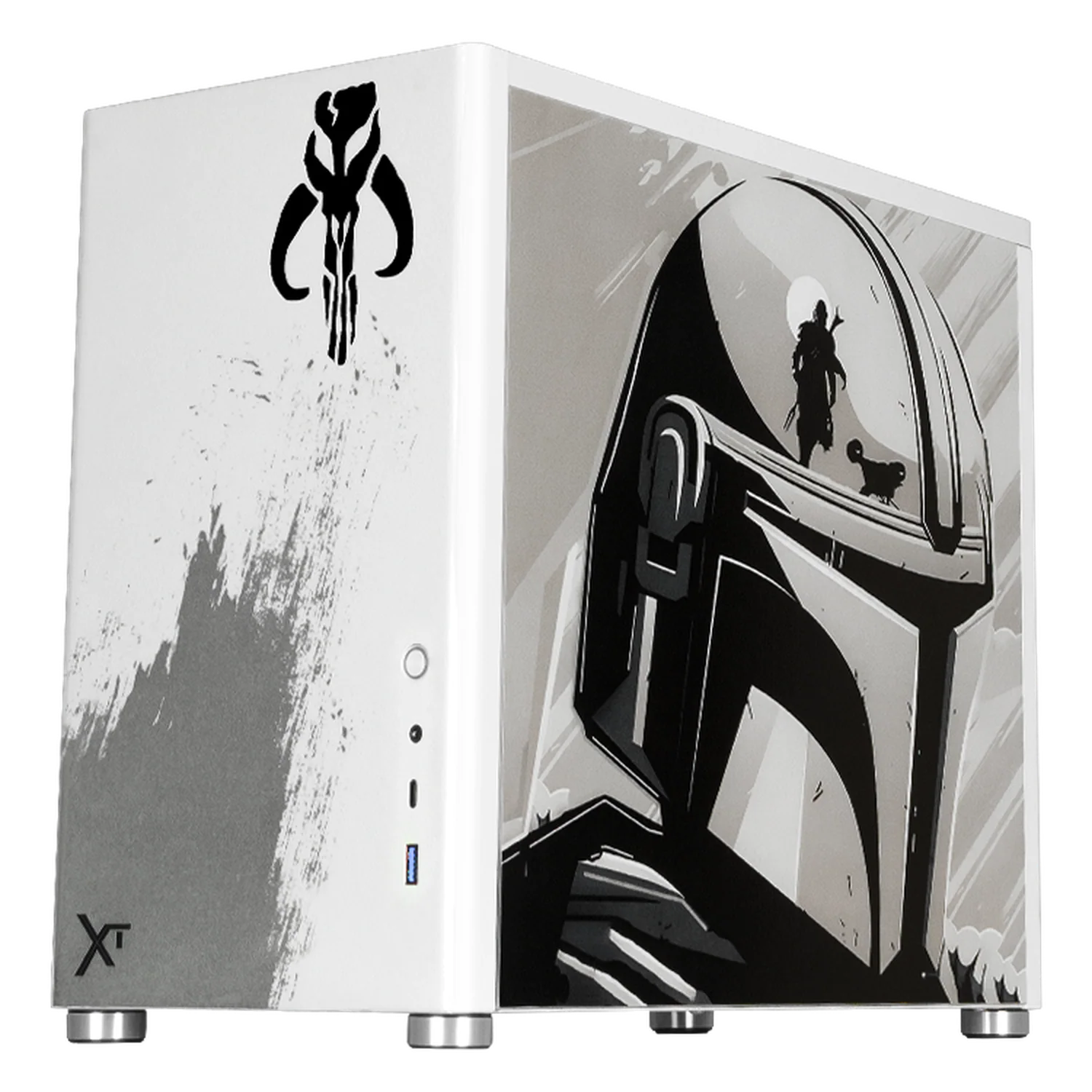 Computadora Gamer Xtreme PC Gaming AMD Radeon RX 7600 Ryzen 7 5700 16GB SSD 1TB Sistema Liquido WIFI Mandalorian Brown experiencia de juego fluida en nivel medio - Image 2