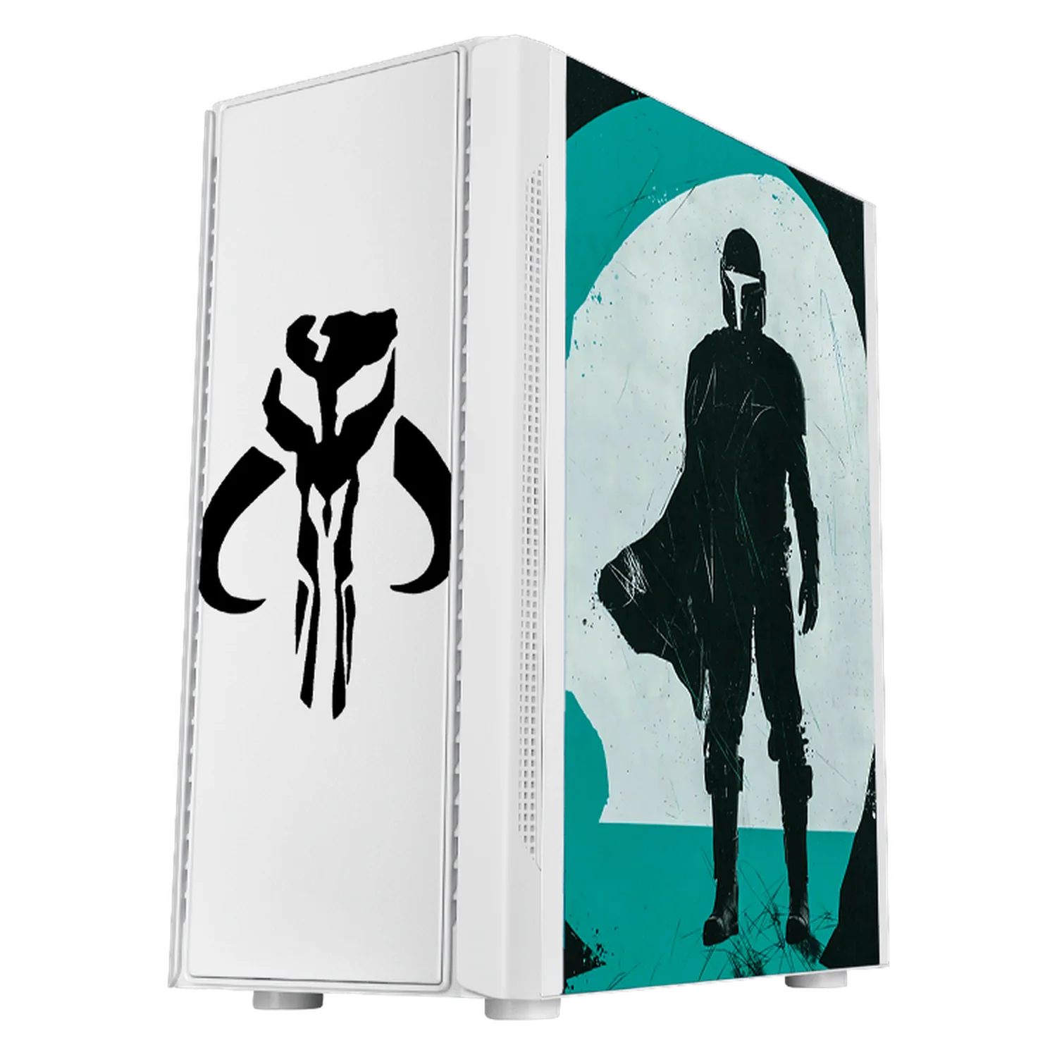 Computadora Gamer Xtreme PC Gaming AMD Radeon RX 7600 Ryzen 7 5700 16GB SSD 1TB Sistema Liquido WIFI Mandalorian Green experiencia de juego fluida en nivel medio - Image 2