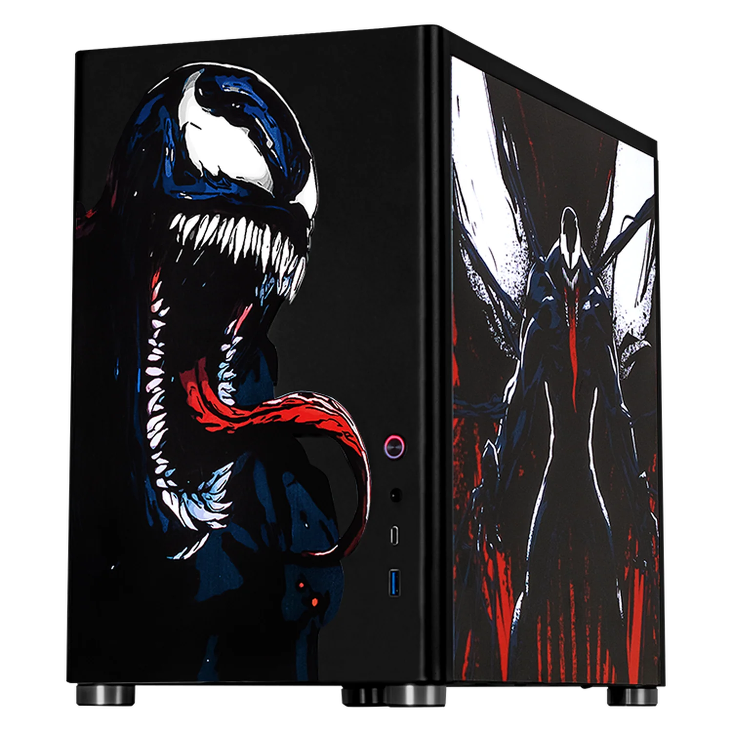 Computadora Gamer Xtreme PC Gaming AMD Radeon RX 7600 Ryzen 7 5700 16GB SSD 1TB Sistema Liquido WIFI Venom experiencia de juego fluida en nivel medio - Image 2