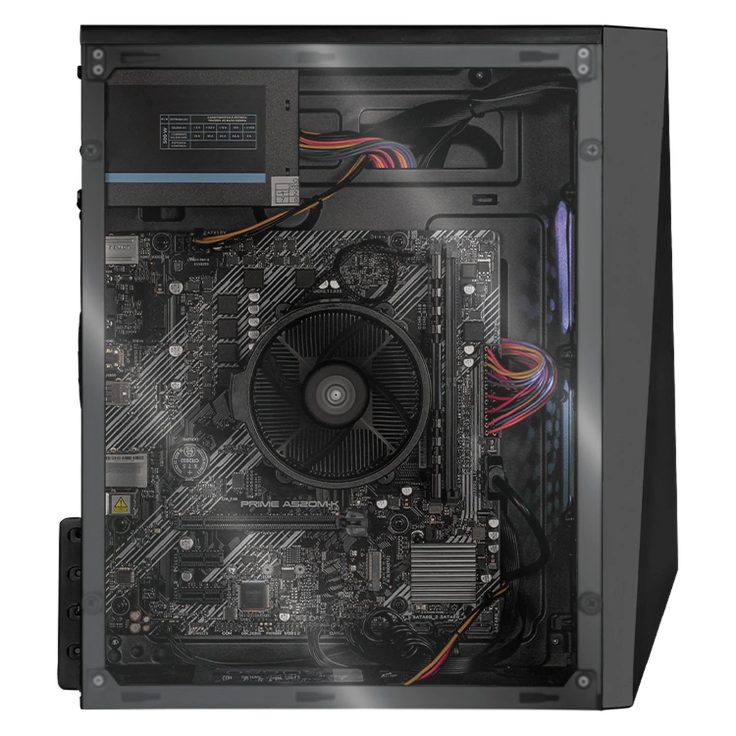 Xtreme PC Gaming AMD Radeon Vega 7 Ryzen 5 5600G 16GB SSD 500GB Monitor 23.8 100Hz WIFI Black - Image 4