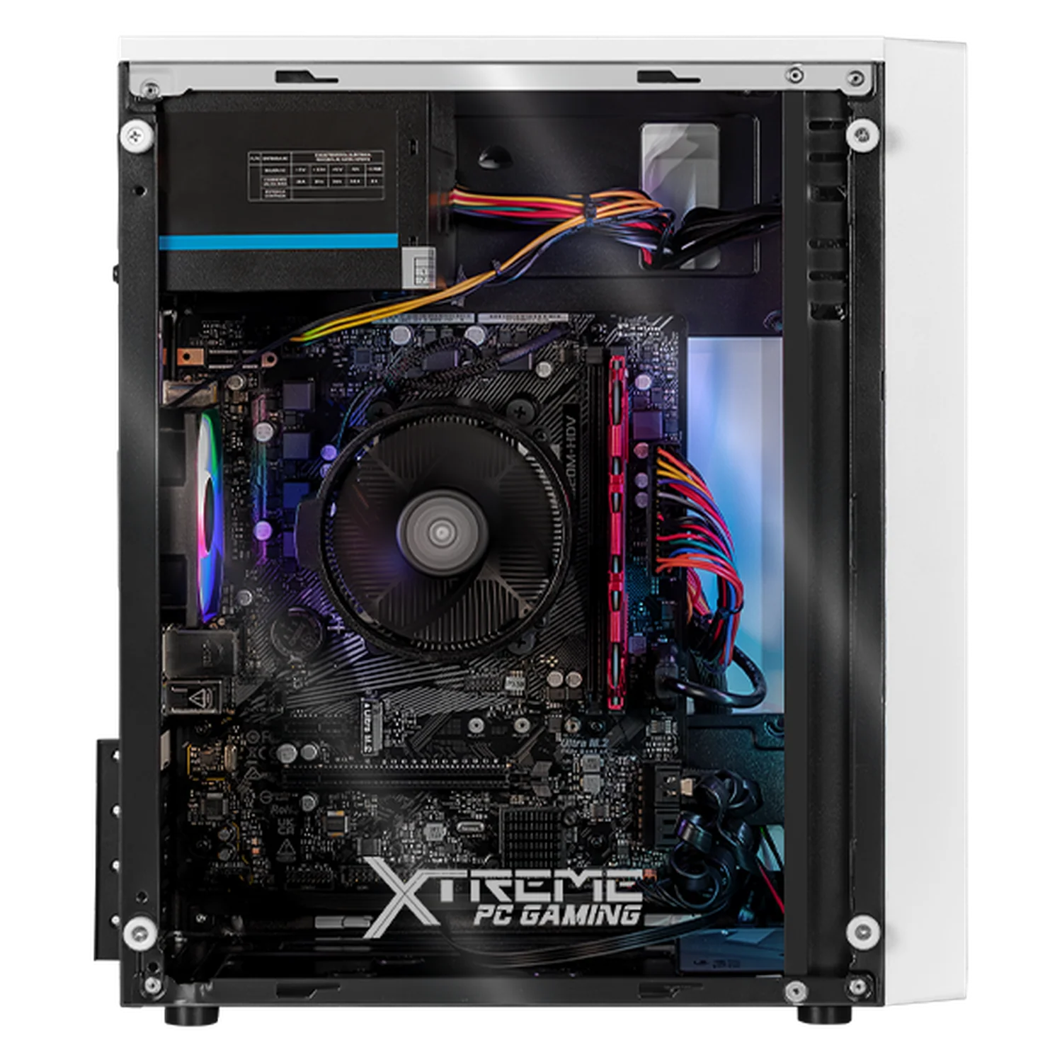 Computadora Escritorio Completa Xtreme PC Gaming AMD Radeon Vega 7 Ryzen 5 5600GT 16GB SSD 1TB Monitor 27 75Hz WIFI White rendimiento básico para juegos casuales, trabajo y estudio - Image 2