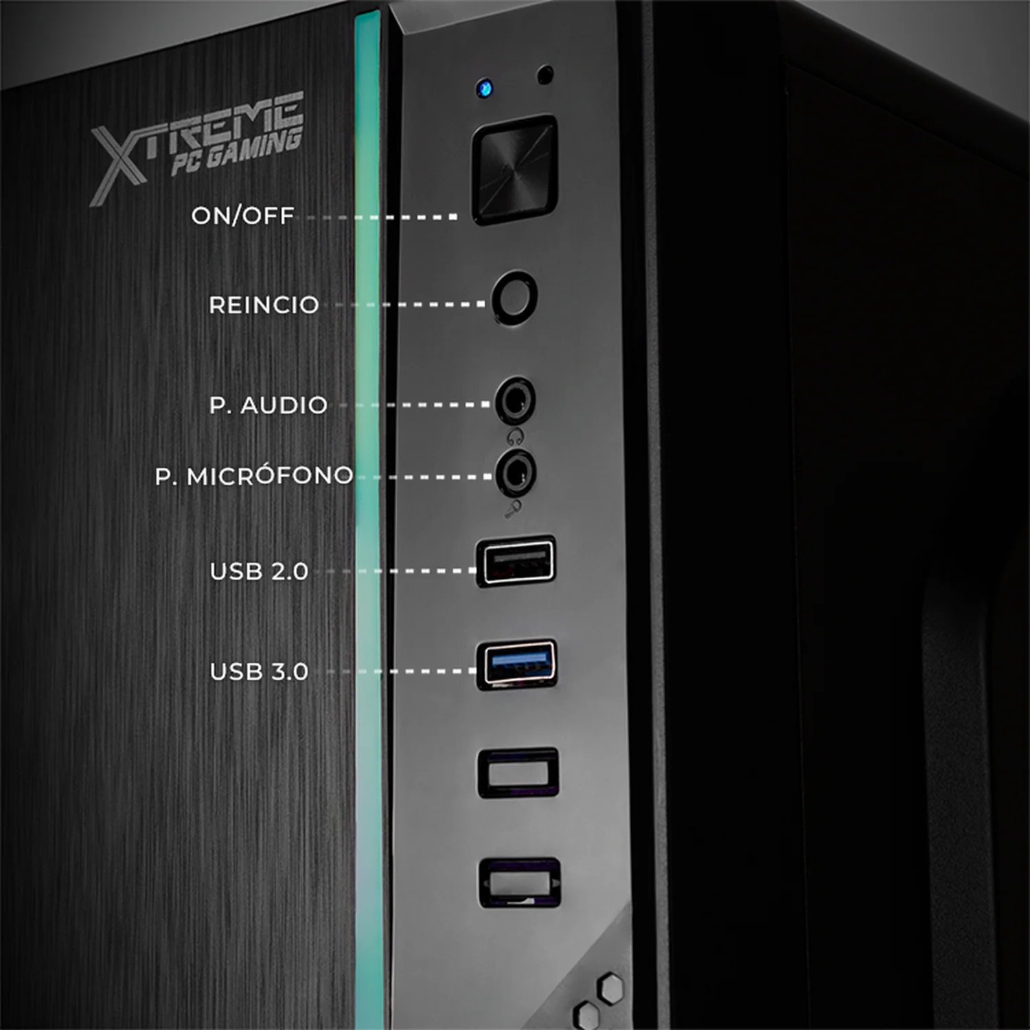 Xtreme PC Gaming AMD Radeon Vega 8 Ryzen 3 3200G 3.6 Ghz Quad Core 16GB SSD 500GB WIFI Ultron Black - Image 5