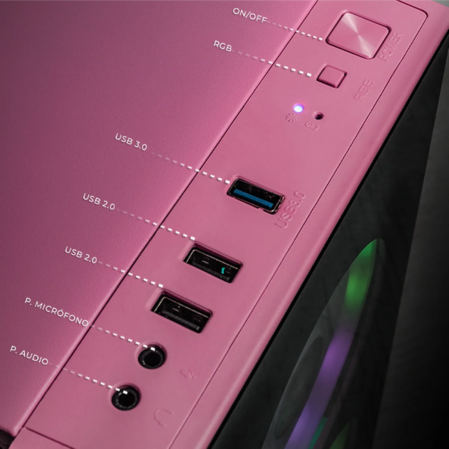 Xtreme PC Gaming AMD Radeon Vega Renoir Ryzen 7 5700G 16GB SSD 1TB WIFI Dragonfly Pink - Image 5