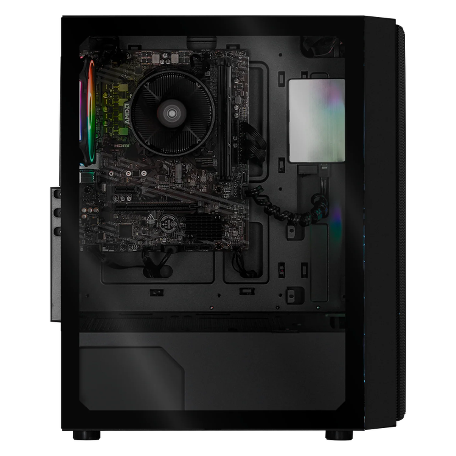 Xtreme PC Gaming AMD Radeon Vega Renoir Ryzen 7 5700G 16GB SSD 500GB Monitor Curvo 23.8 WIFI Black - Image 4