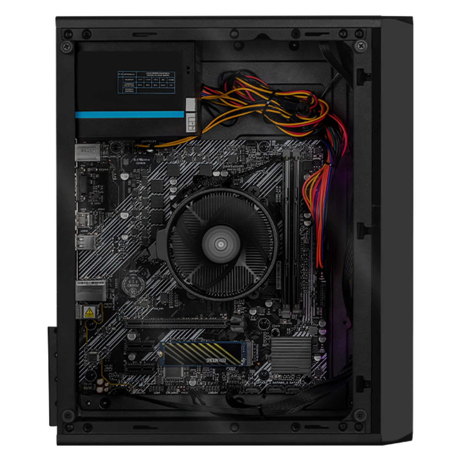 Computadora Escritorio Completa Xtreme PC Gaming AMD Radeon Vega Renoir Ryzen 7 5700G 32GB SSD 1TB Monitor 23.8 75Hz WIFI Black gaming ligero en calidad baja, oficina, estudio y hogar - Image 2