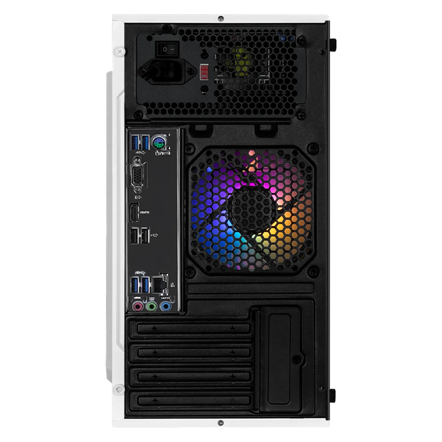 Xtreme PC Gaming AMD Radeon Vega Renoir Ryzen 7 5700G 32GB SSD 1TB Monitor 23.8 WIFI White - Image 3