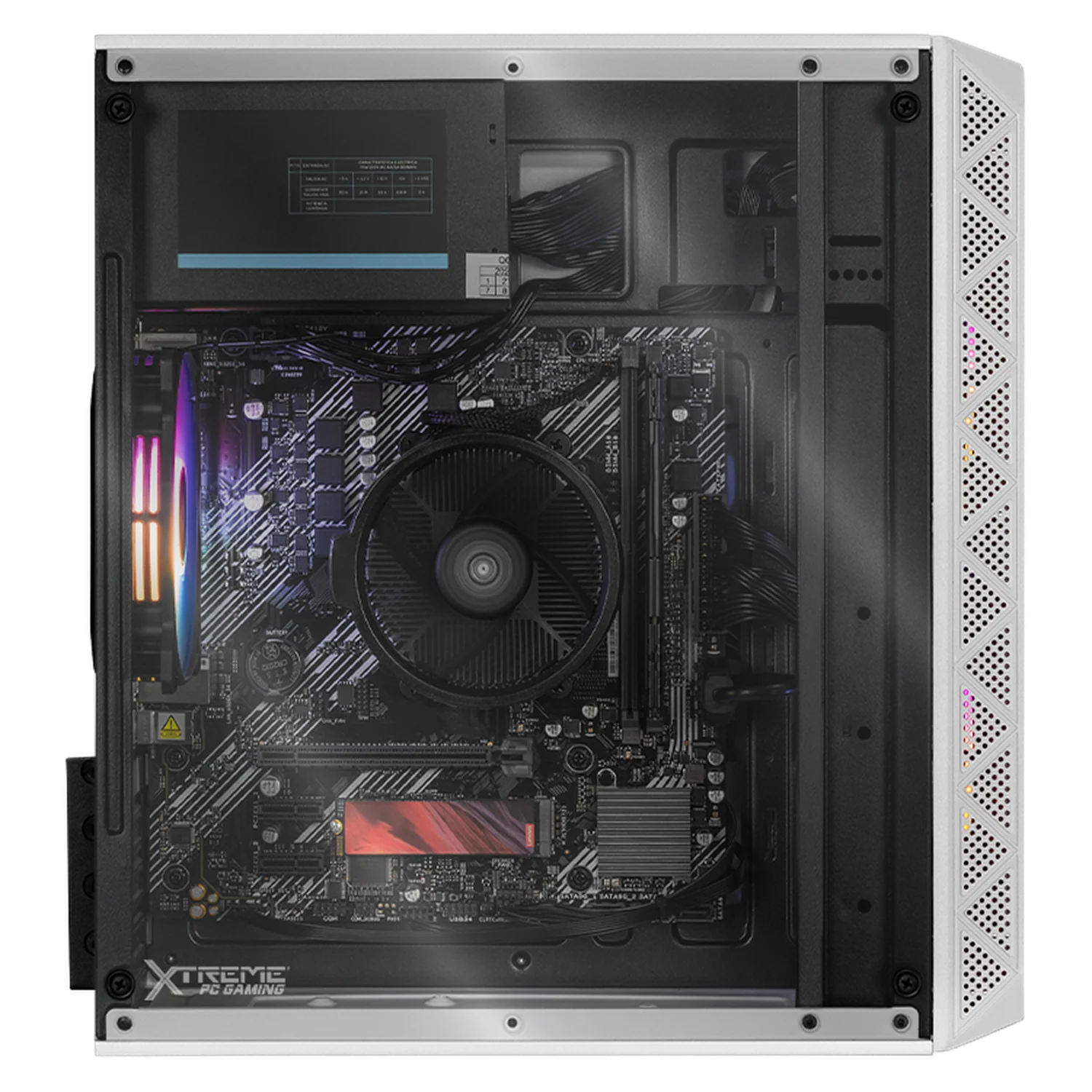 Xtreme PC Gaming AMD Radeon Vega Renoir Ryzen 7 5700G 32GB SSD 1TB Monitor 23.8 WIFI White - Image 4