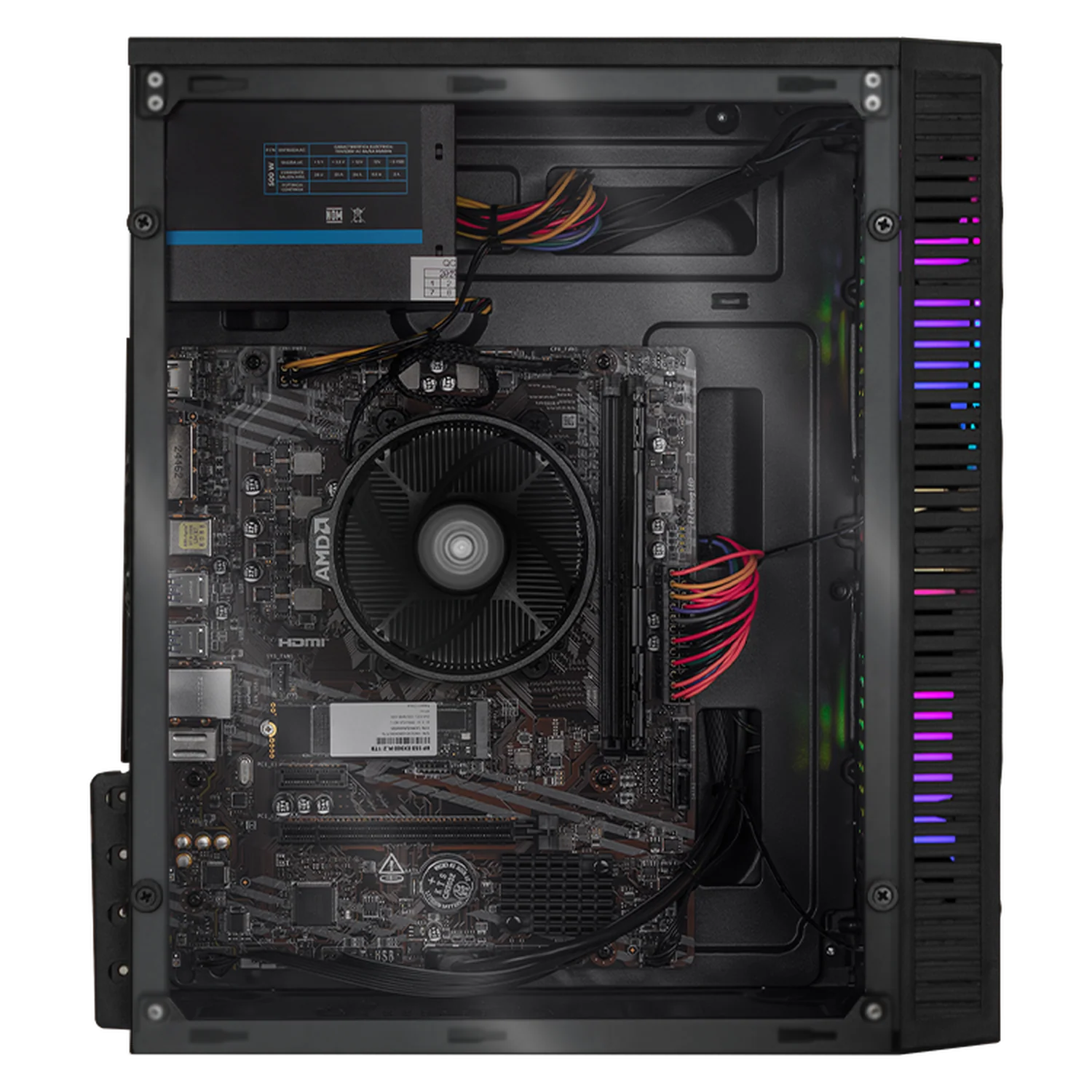 Xtreme PC Gaming AMD Radeon Vega Renoir Ryzen 7 5700G 32GB SSD 1TB WIFI Black - Image 4