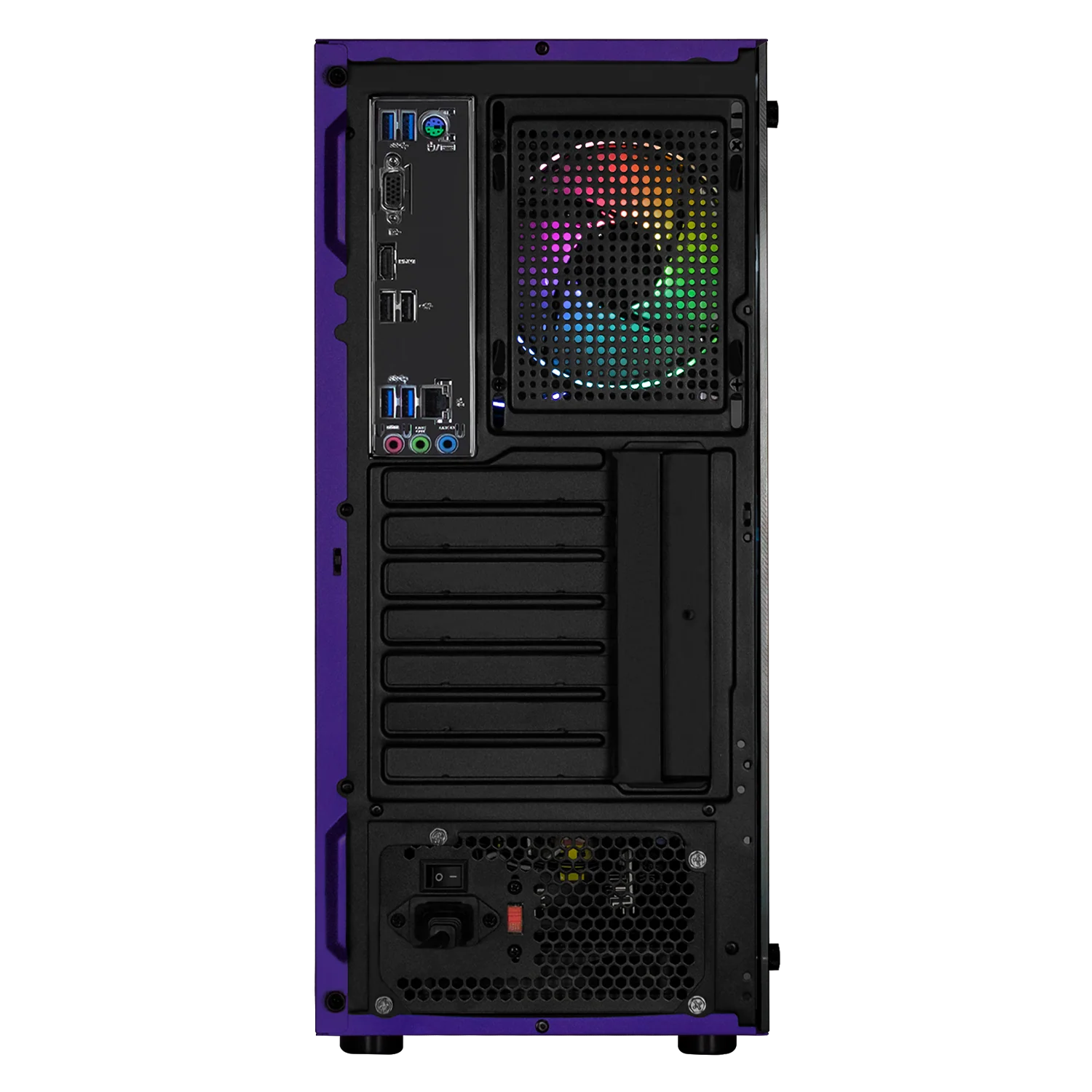 Xtreme PC Gaming AMD Radeon Vega Renoir Ryzen 7 5700G 32GB SSD 1TB WIFI Violet - Image 3