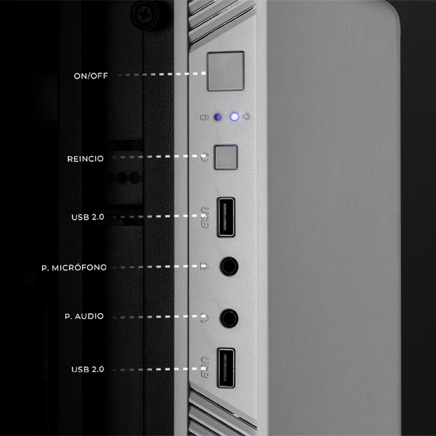 Xtreme PC Gaming AMD Radeon Vega Renoir Ryzen 7 5700G 32GB SSD 1TB WIFI White - Image 5