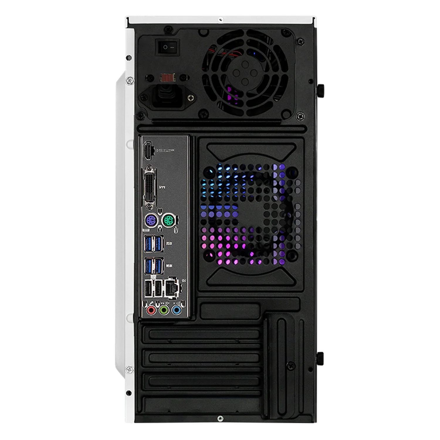 Computadora Escritorio Xtreme PC Gaming AMD Radeon Vega Renoir Ryzen 7 5700G 16GB SSD 1TB WIFI White rendimiento básico para juegos casuales, trabajo y estudio - Image 3