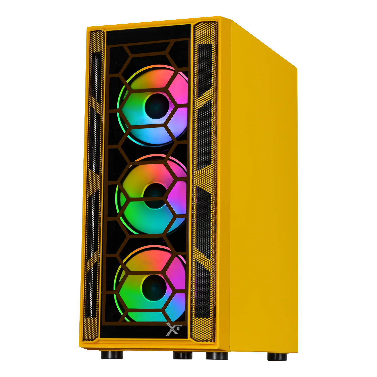 Computadora Escritorio Xtreme PC Gaming AMD Radeon Vega Renoir Ryzen 7 5700G 16GB SSD 1TB WIFI Yellow rendimiento básico para juegos casuales, trabajo y estudio - Image 2