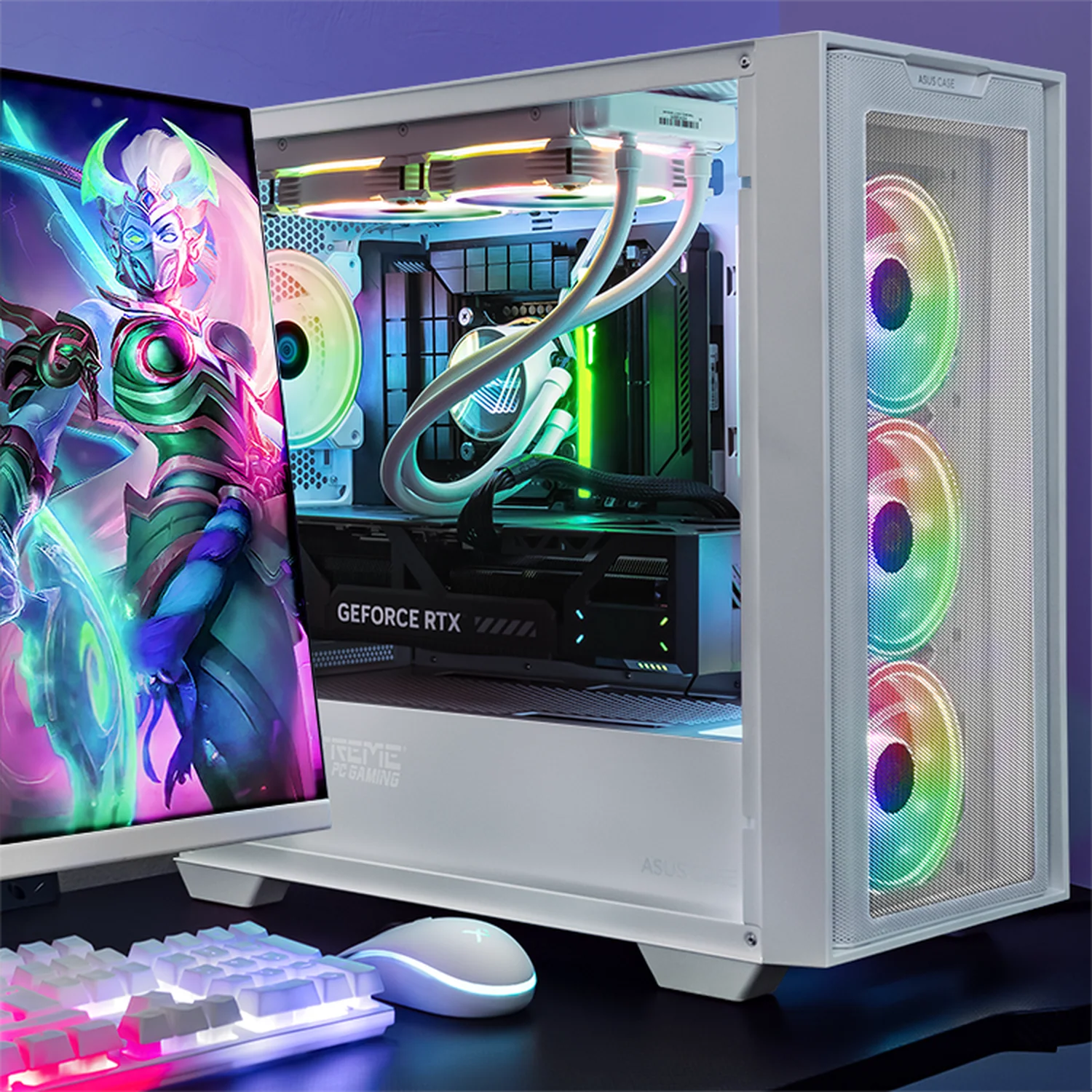 PC Gamer IA Xtreme PC Gaming ASUS NVIDIA GeForce RTX 5080 Intel Core i9 14900KF 32GB DDR5 SSD 1TB Sistema Liquido WIFI White PBA Productividad Profesional impulsada por IA Avanzada - Image 6