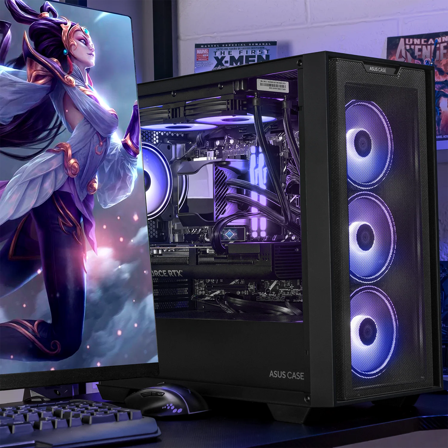 PC Gamer IA Xtreme PC Gaming ASUS NVIDIA GeForce RTX 5080 Intel Core i9 14900KF 32GB DDR5 SSD 1TB Sistema Liquido WIFI Black PBA Productividad Profesional impulsada por IA Avanzada - Image 6