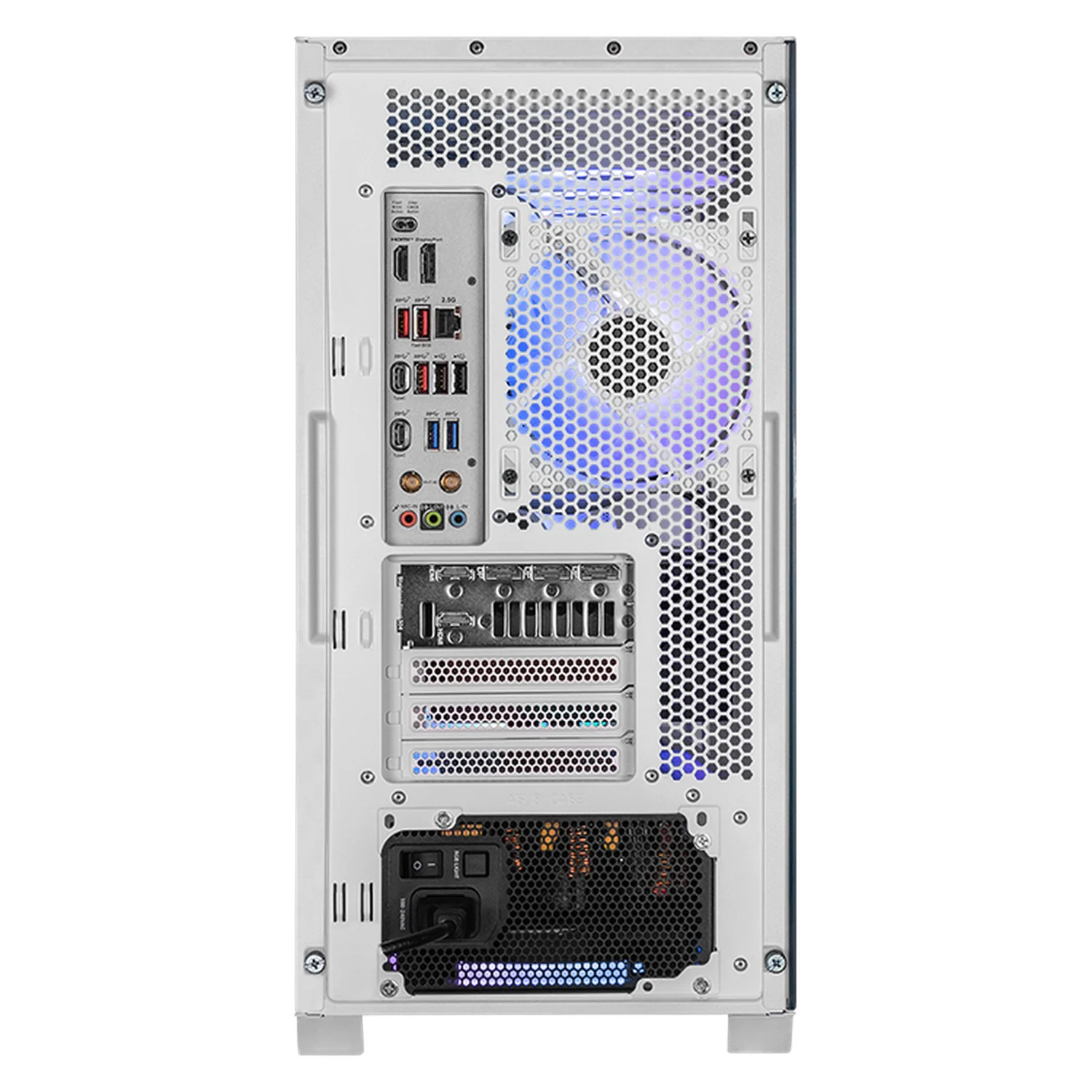 PC Gamer IA Xtreme PC Gaming ASUS NVIDIA GeForce RTX 5090 AMD Ryzen 9 9900X 32GB DDR5 SSD 1TB Sistema Liquido WIFI White PBA Productividad Profesional impulsada por IA Avanzada - Image 3