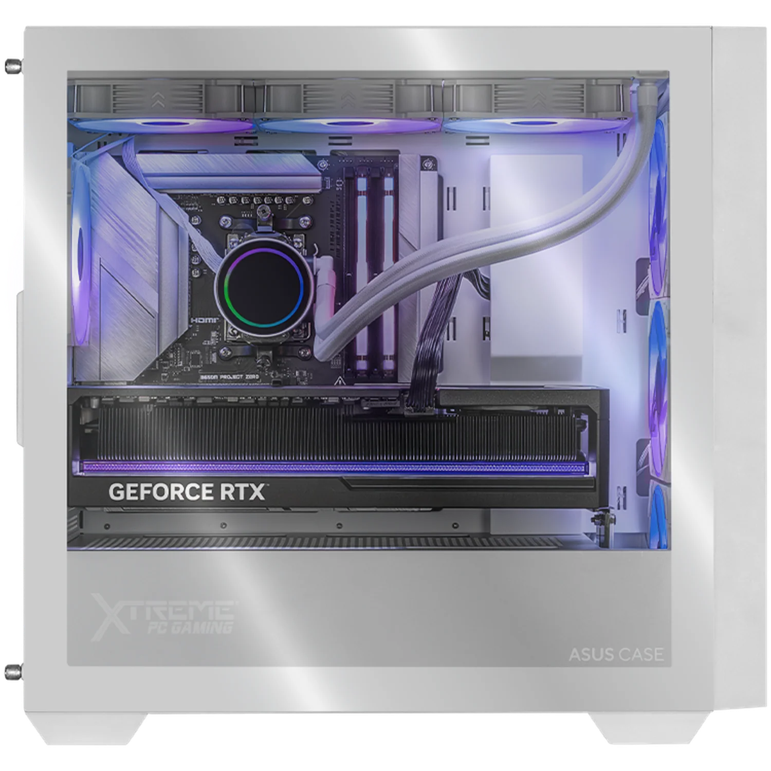 PC Gamer IA Xtreme PC Gaming ASUS NVIDIA GeForce RTX 5090 AMD Ryzen 9 9900X 32GB DDR5 SSD 1TB Sistema Liquido WIFI White PBA Productividad Profesional impulsada por IA Avanzada - Image 4